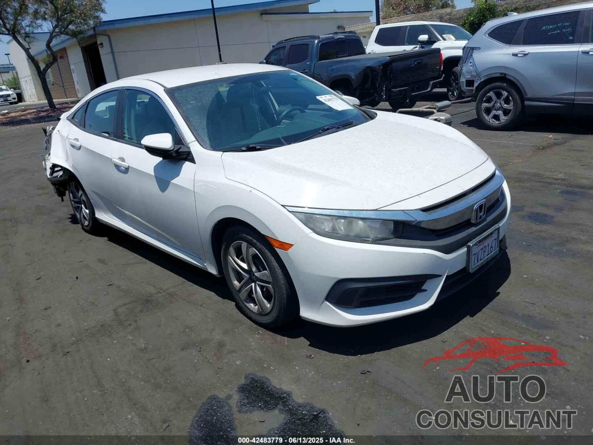HONDA CIVIC 2016 - 2HGFC2F53GH562191
