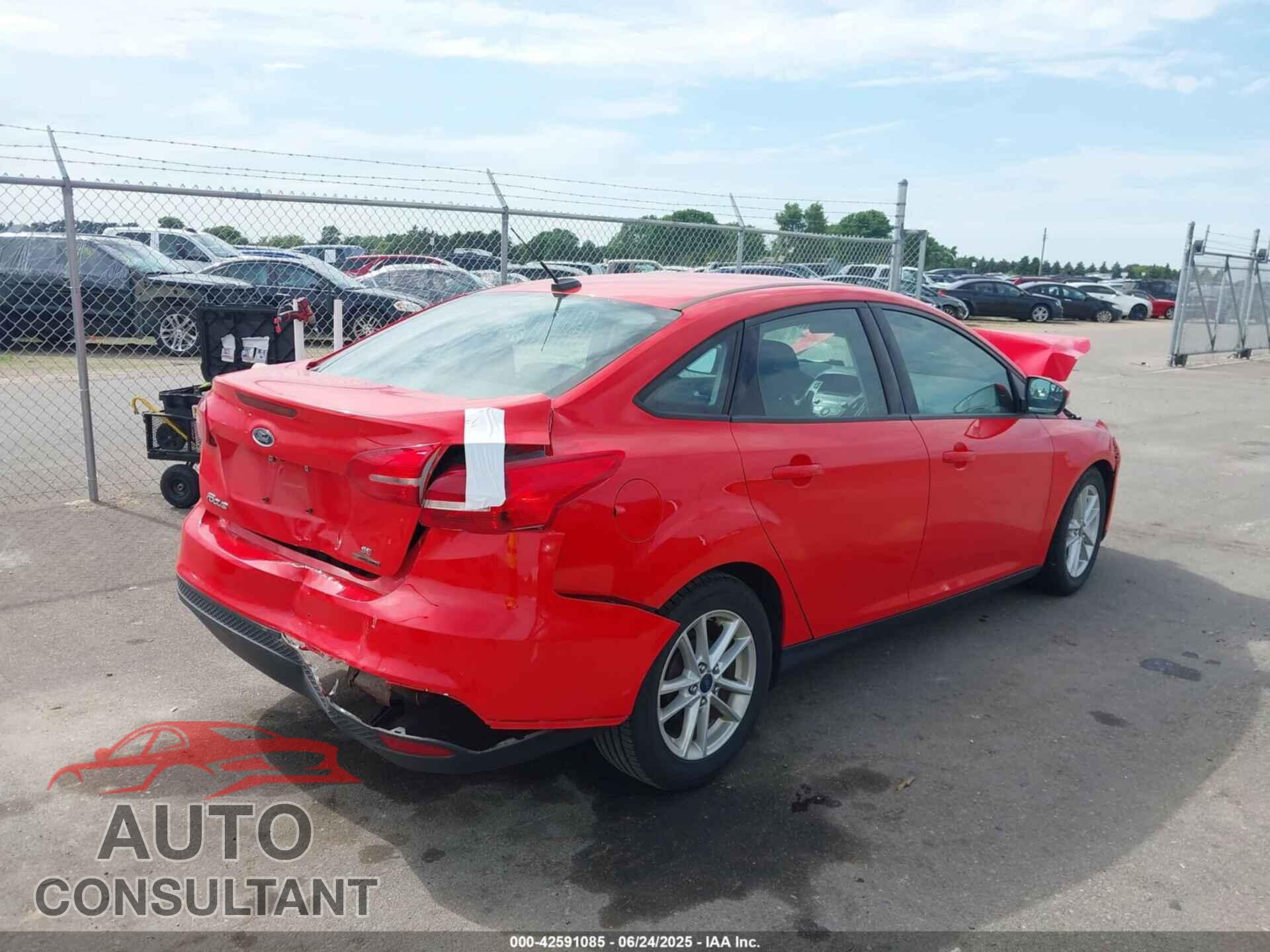 FORD FOCUS 2016 - 1FADP3F21GL246092