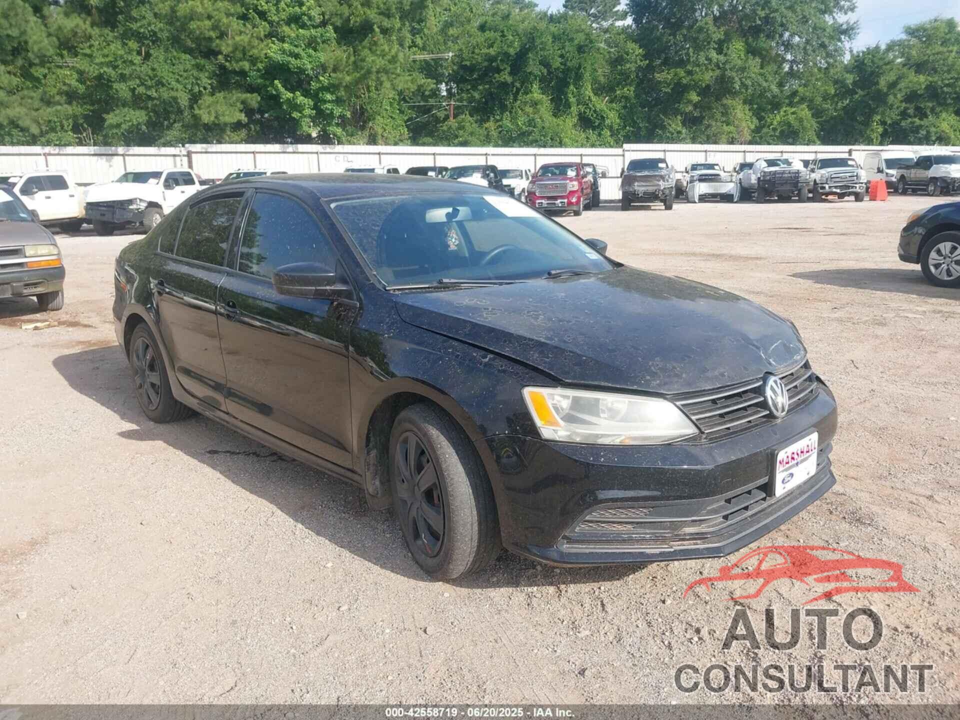 VOLKSWAGEN JETTA 2015 - 3VWLA7AJ7FM281405