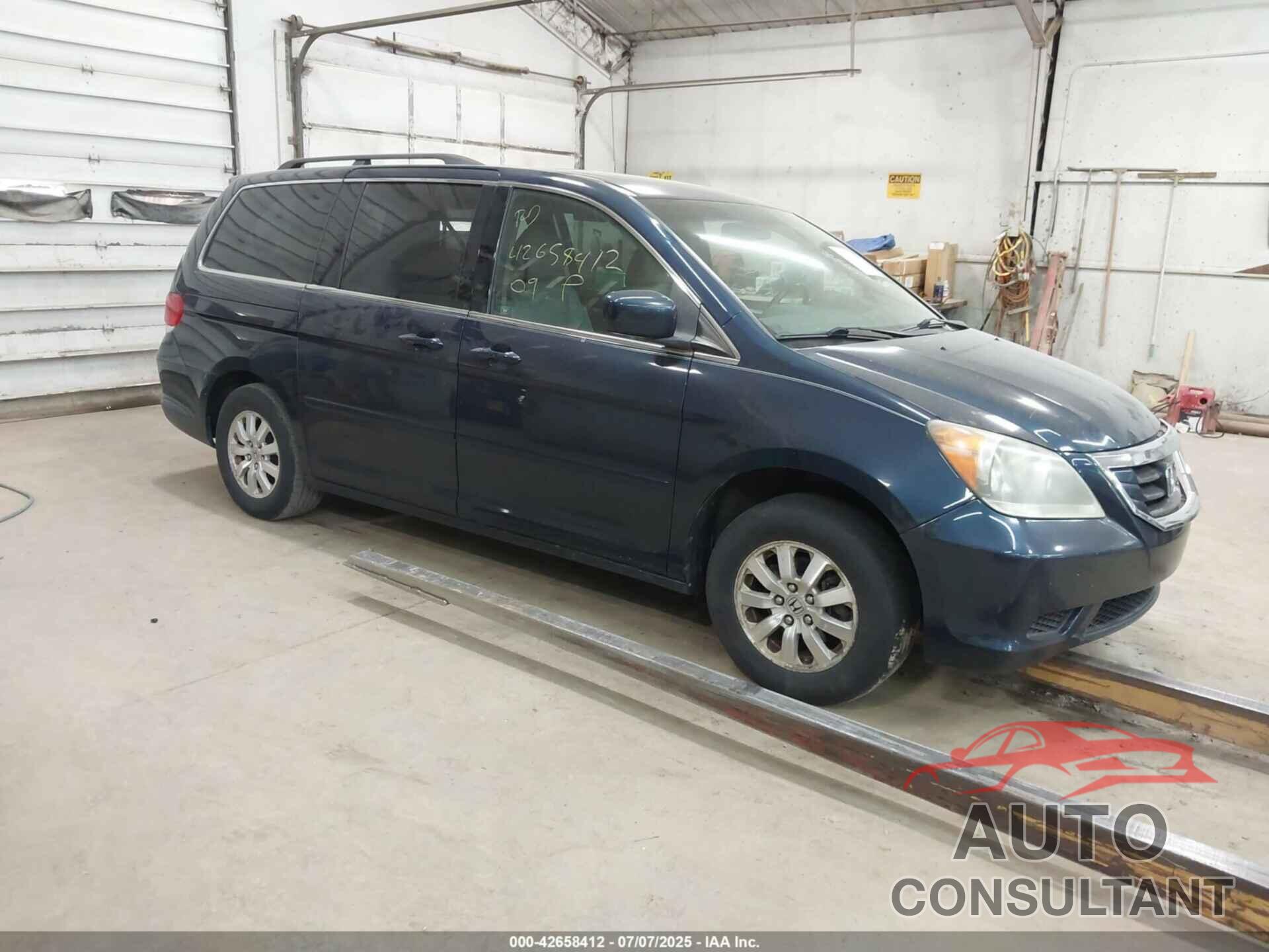 HONDA ODYSSEY 2009 - 5FNRL38709B041387