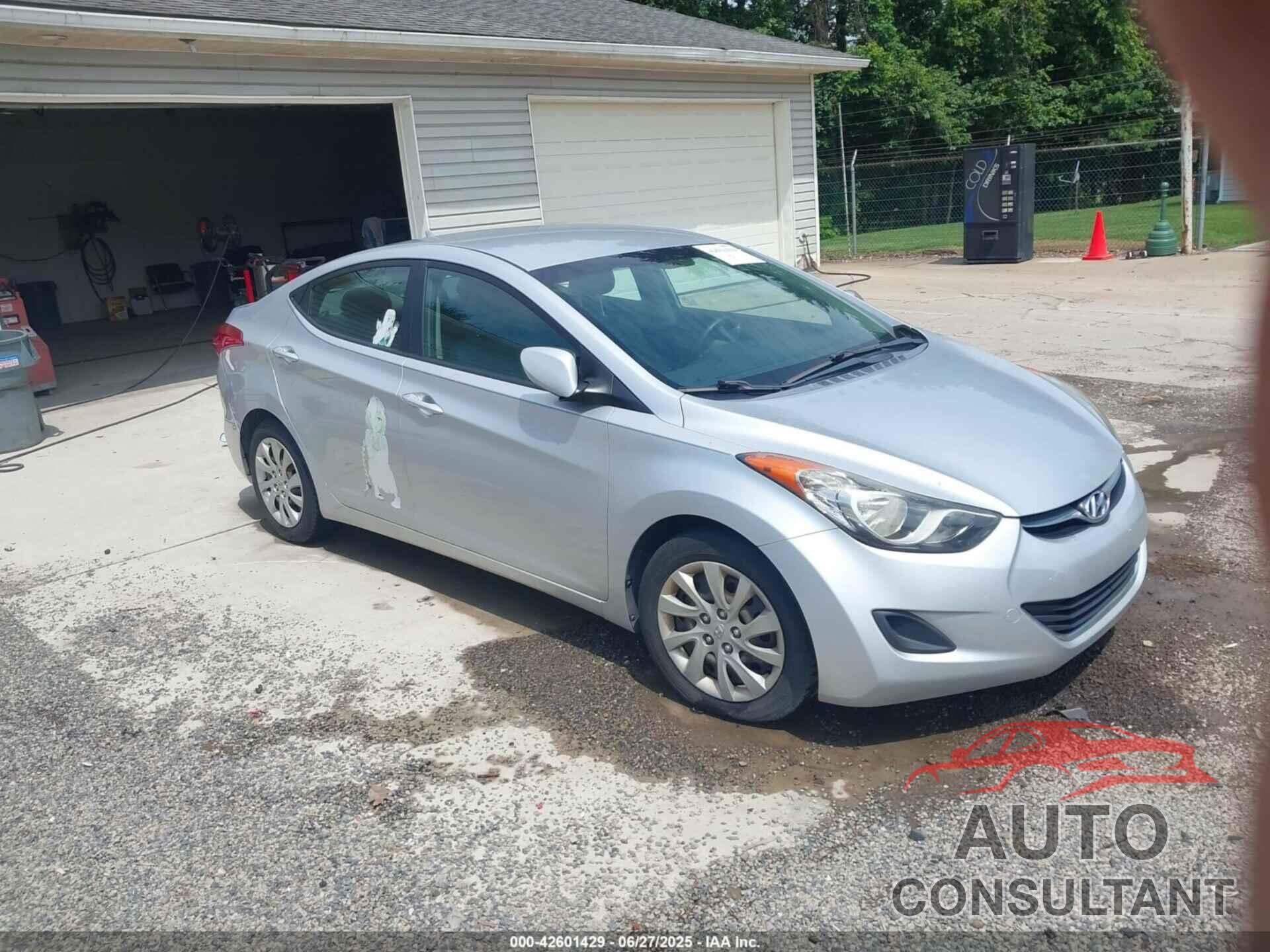 HYUNDAI ELANTRA 2012 - KMHDH4AEXCU234117