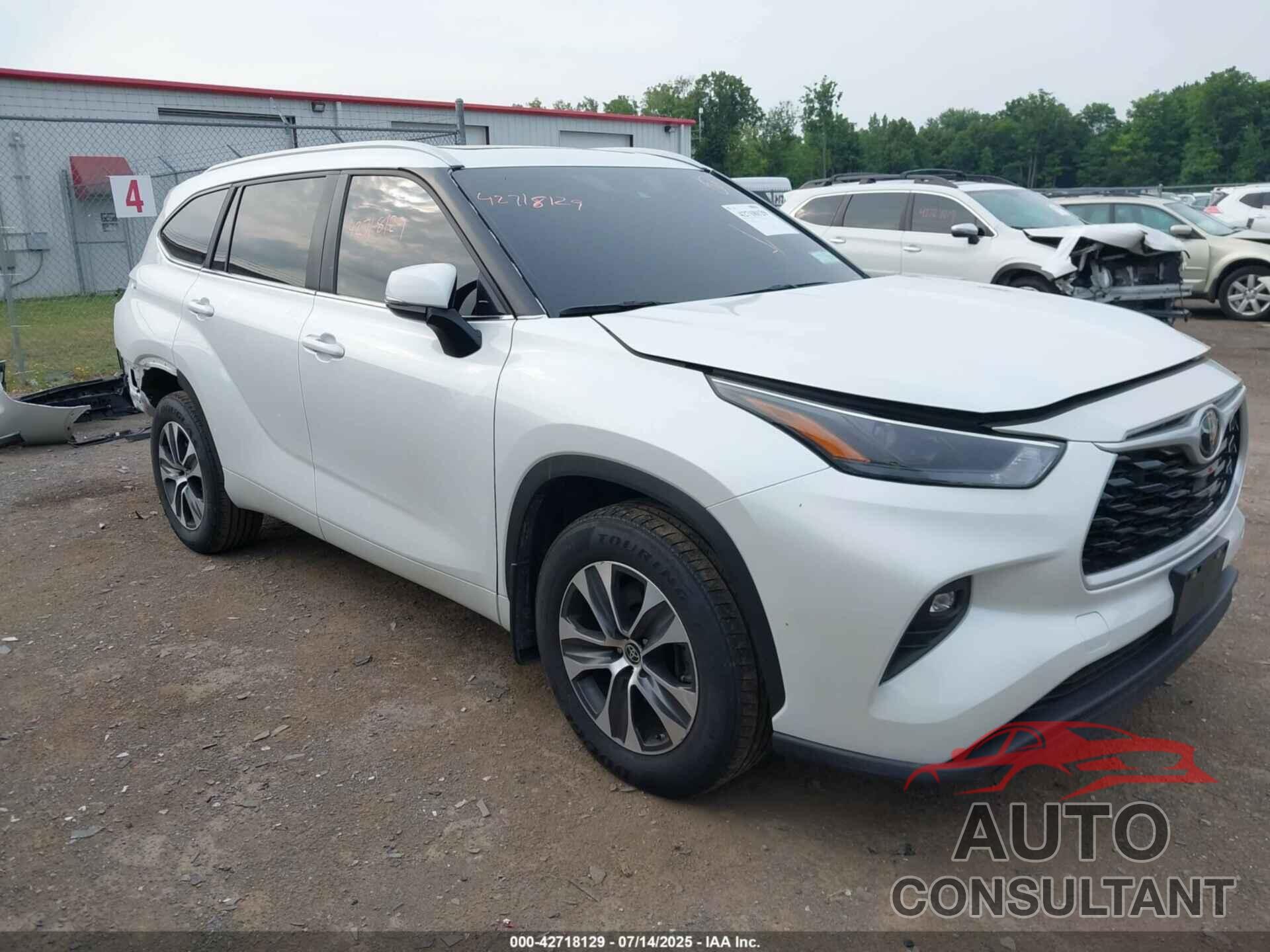 TOYOTA HIGHLANDER 2023 - 5TDKDRBHXPS027735