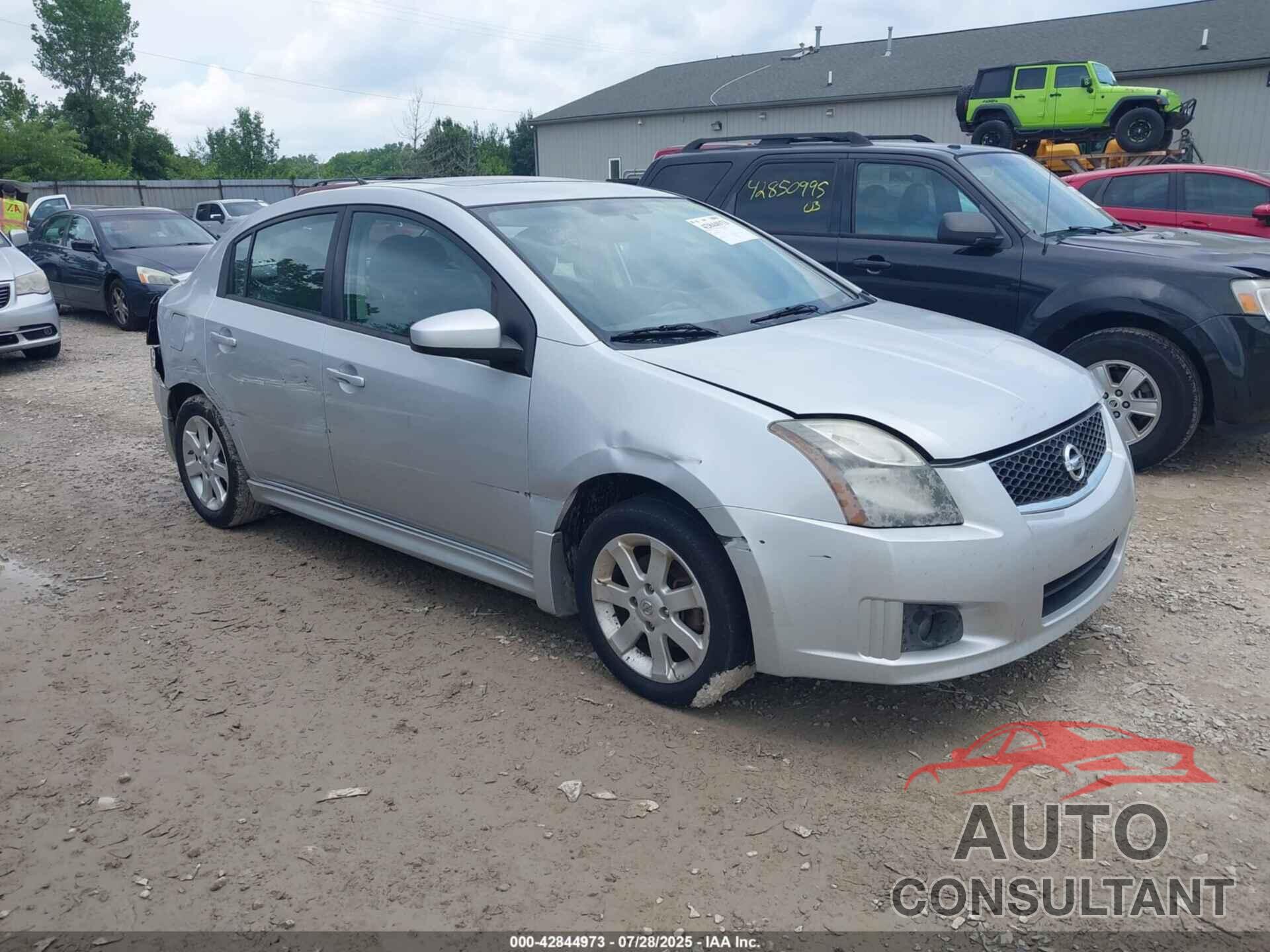 NISSAN SENTRA 2011 - 3N1AB6AP9BL709399