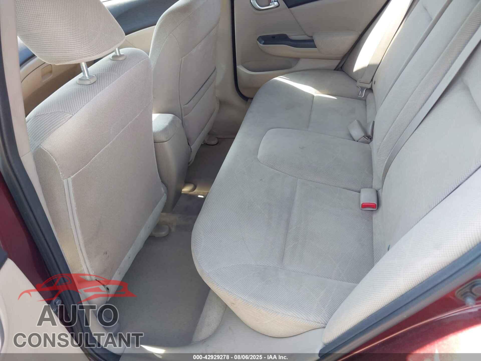 HONDA CIVIC 2012 - 2HGFB2F89CH515366