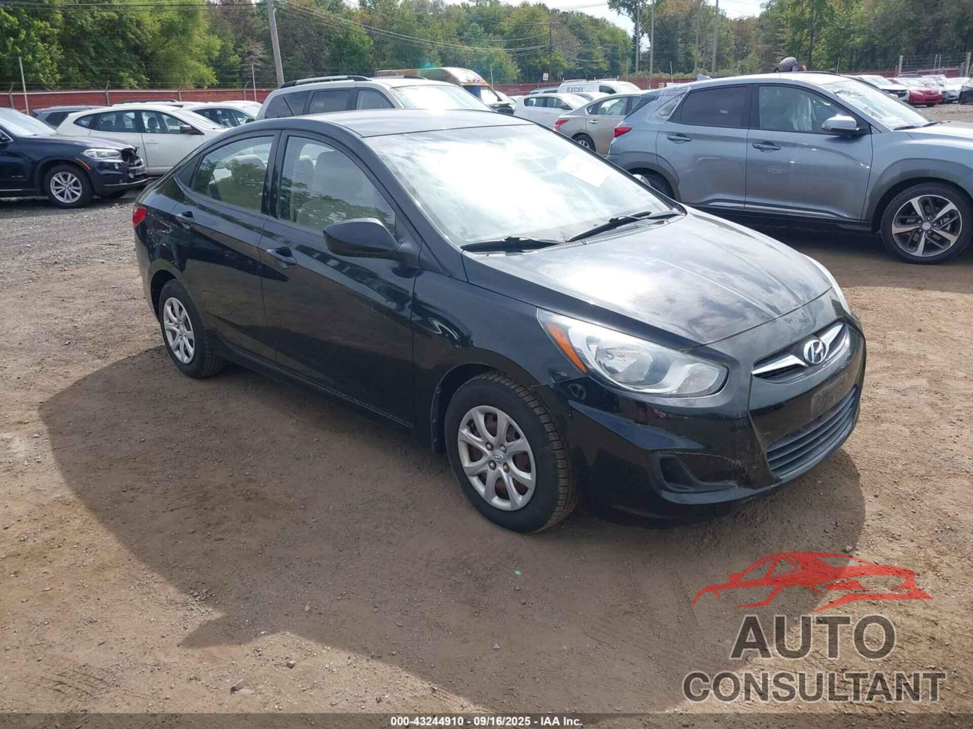 HYUNDAI ACCENT 2012 - KMHCT4AE7CU120909