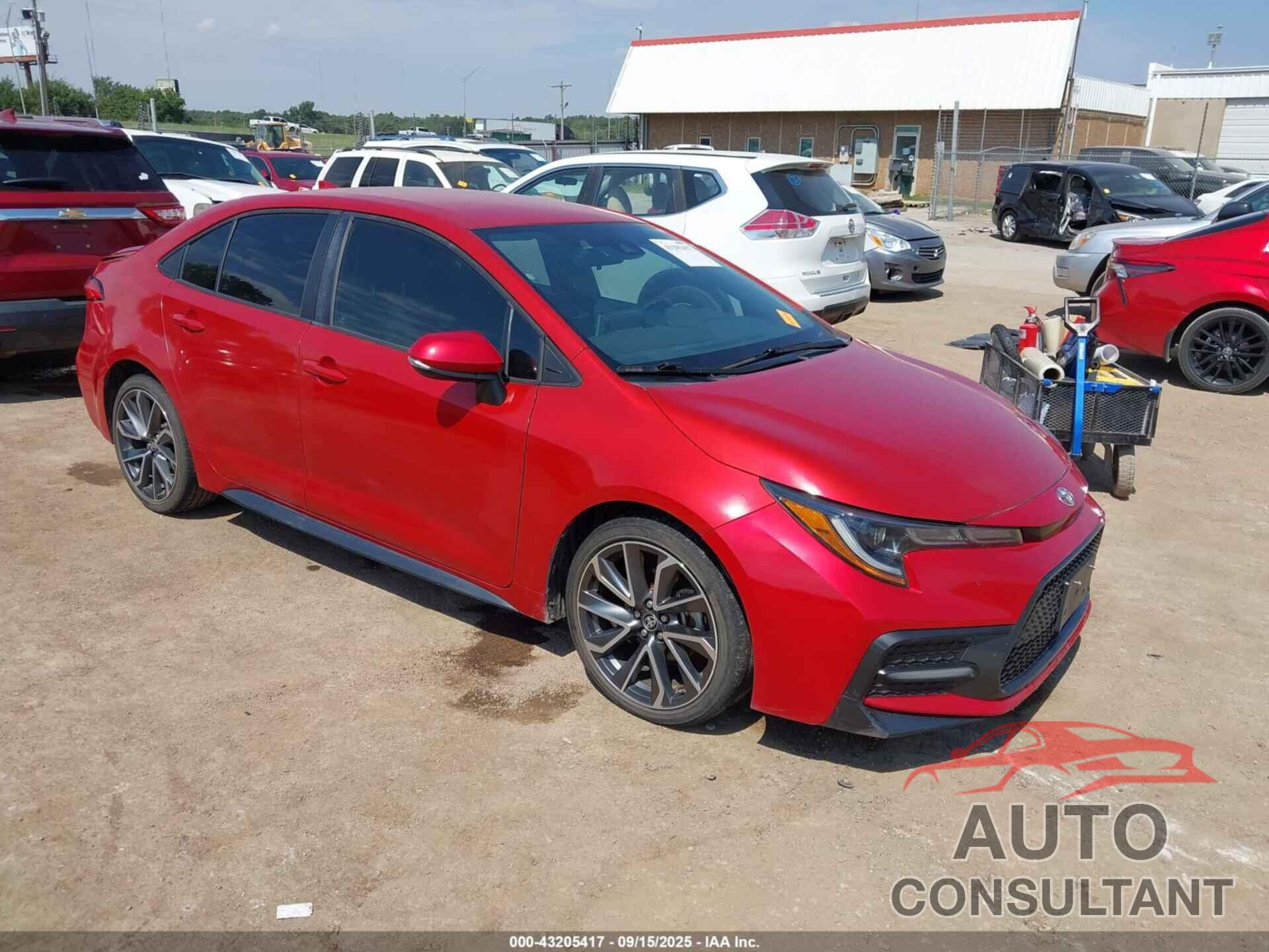 TOYOTA COROLLA 2021 - 5YFS4MCE2MP091604