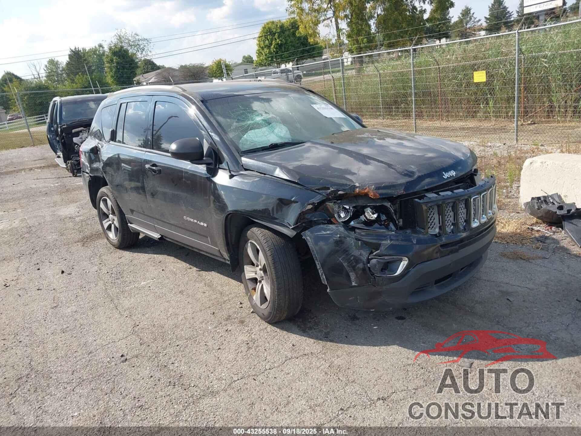 JEEP COMPASS 2017 - 1C4NJDEB6HD110558
