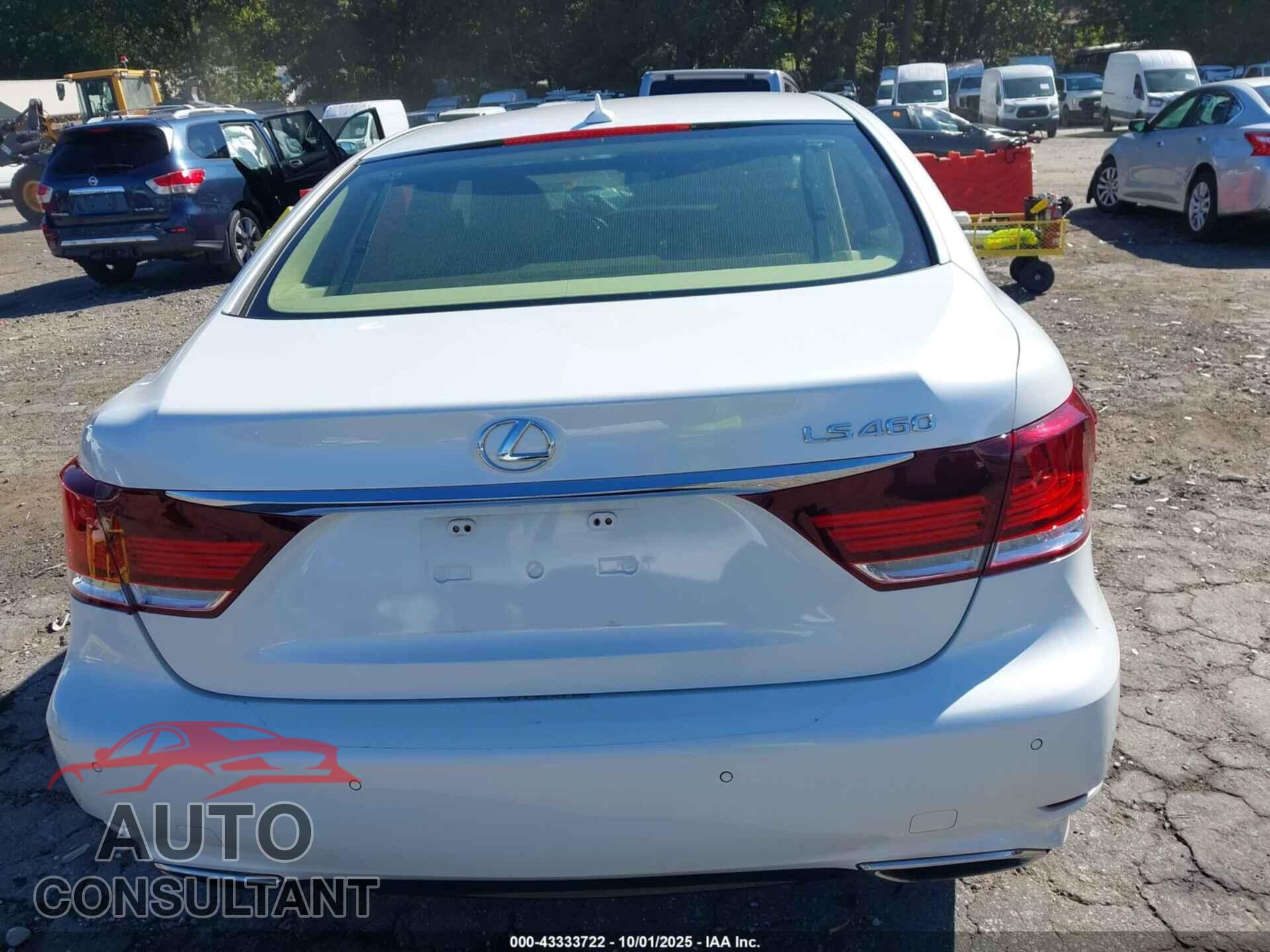 LEXUS LS 460 2013 - JTHBL5EF8D5118329
