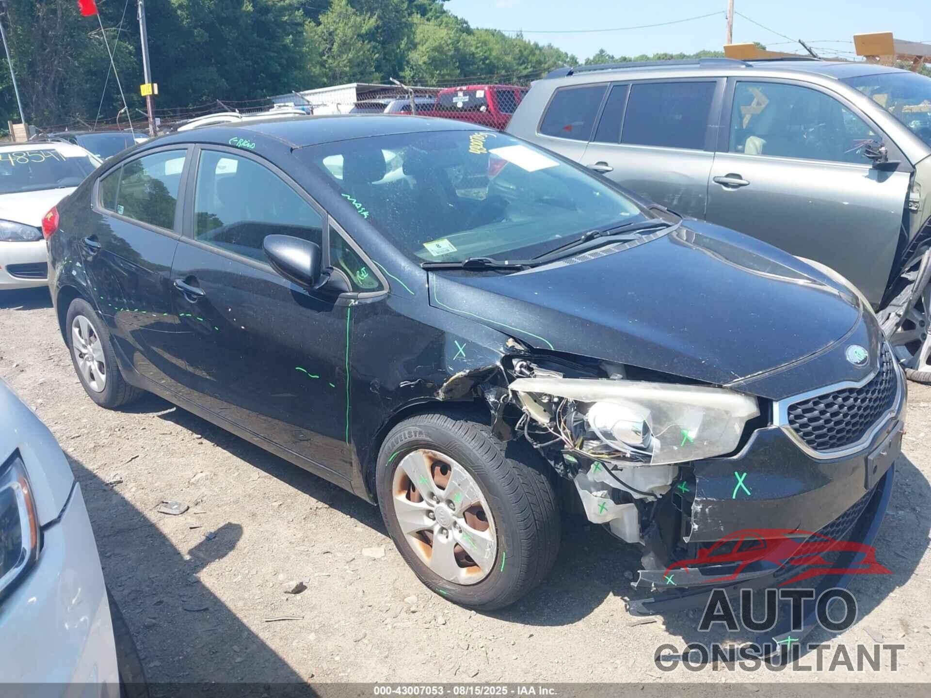 KIA FORTE 2014 - KNAFK4A65E5168934