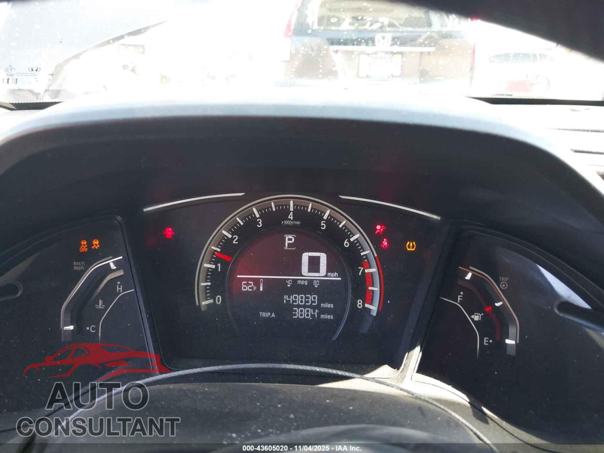 HONDA CIVIC 2017 - 19XFC2F53HE047106