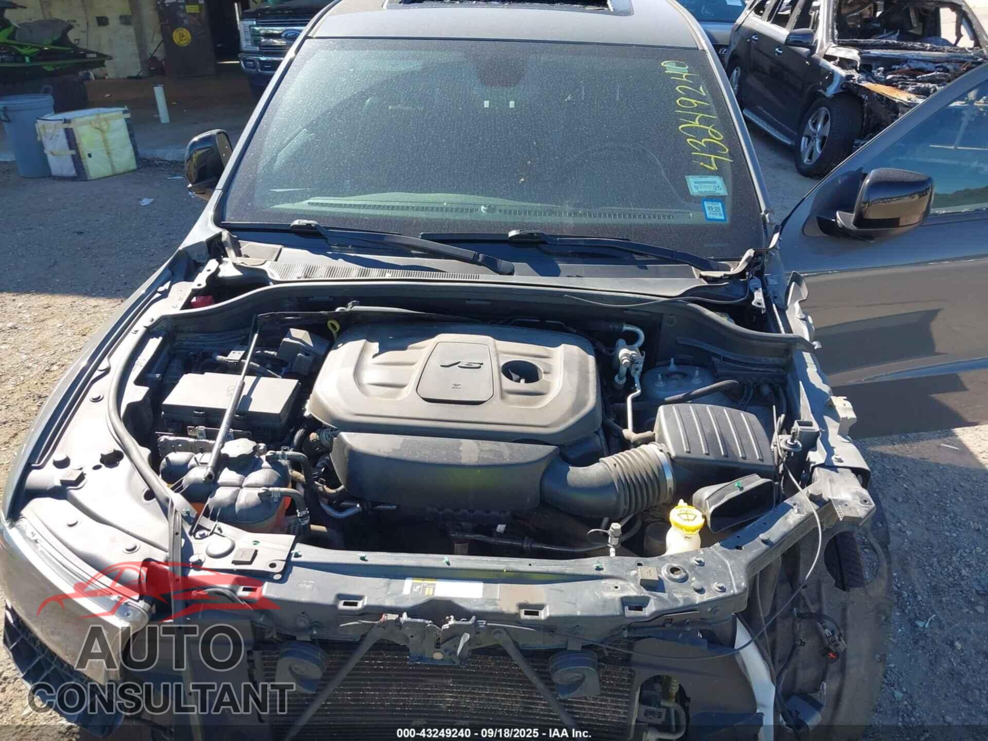 DODGE DURANGO 2019 - 1C4RDJDG2KC802222