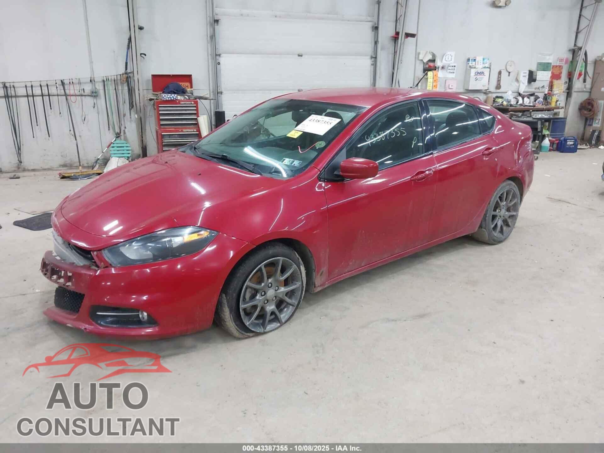 DODGE DART 2013 - 1C3CDFBA0DD297414