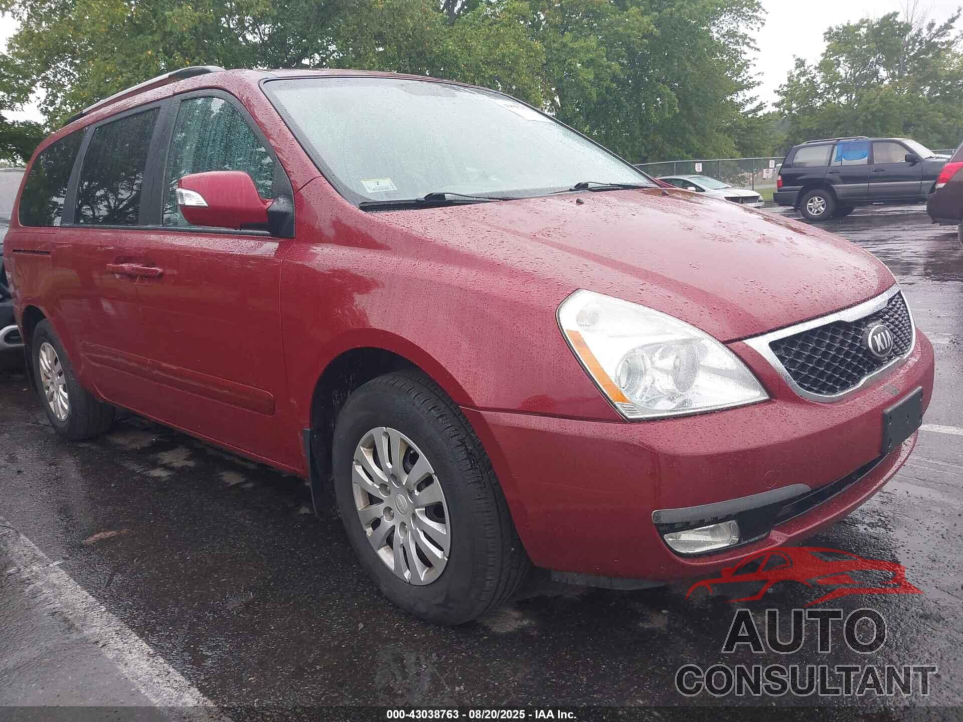 KIA SEDONA 2014 - KNDMG4C78E6574489