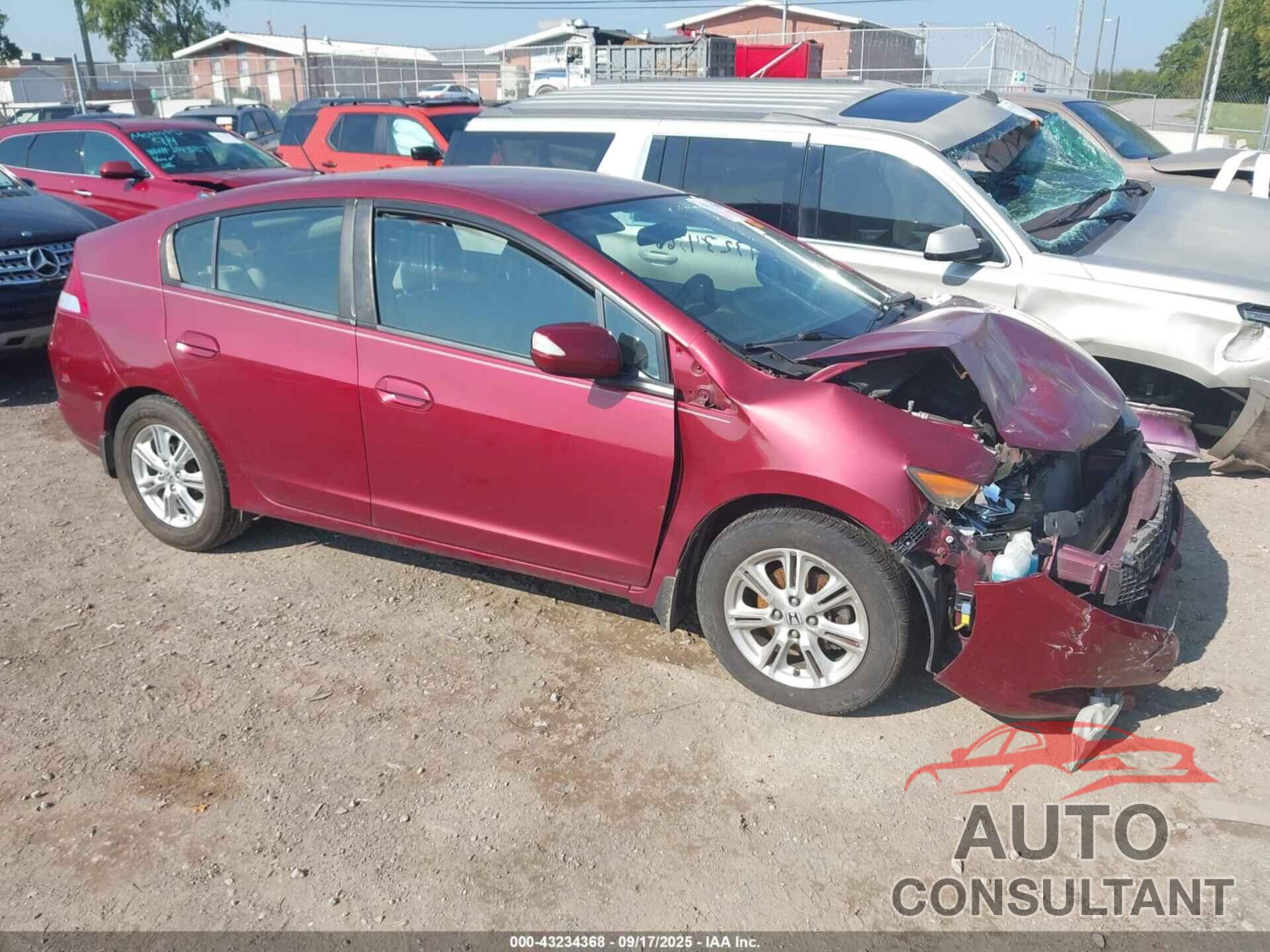 HONDA INSIGHT 2010 - JHMZE2H74AS017748
