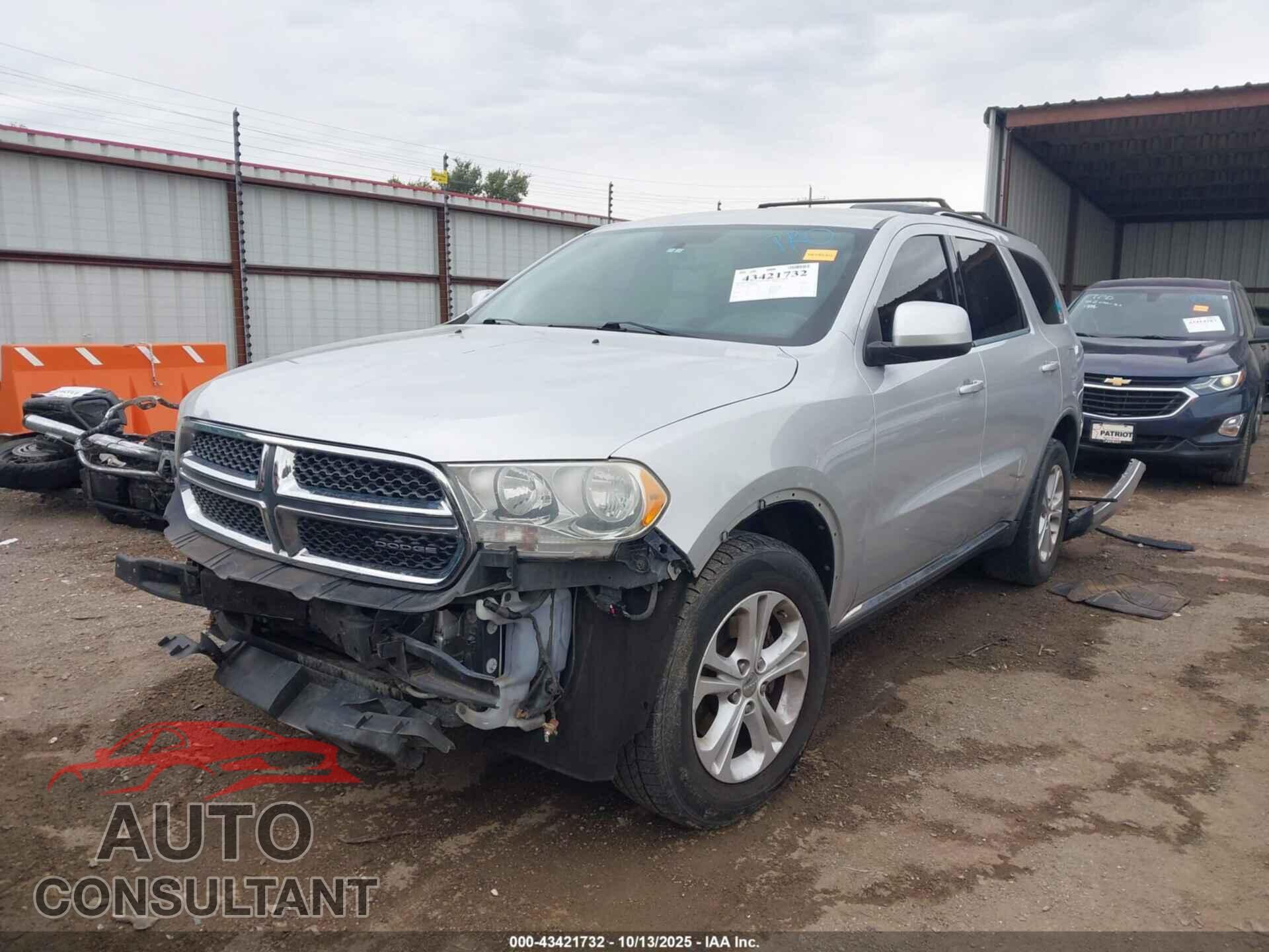 DODGE DURANGO 2011 - 1D4RE2GG1BC733914