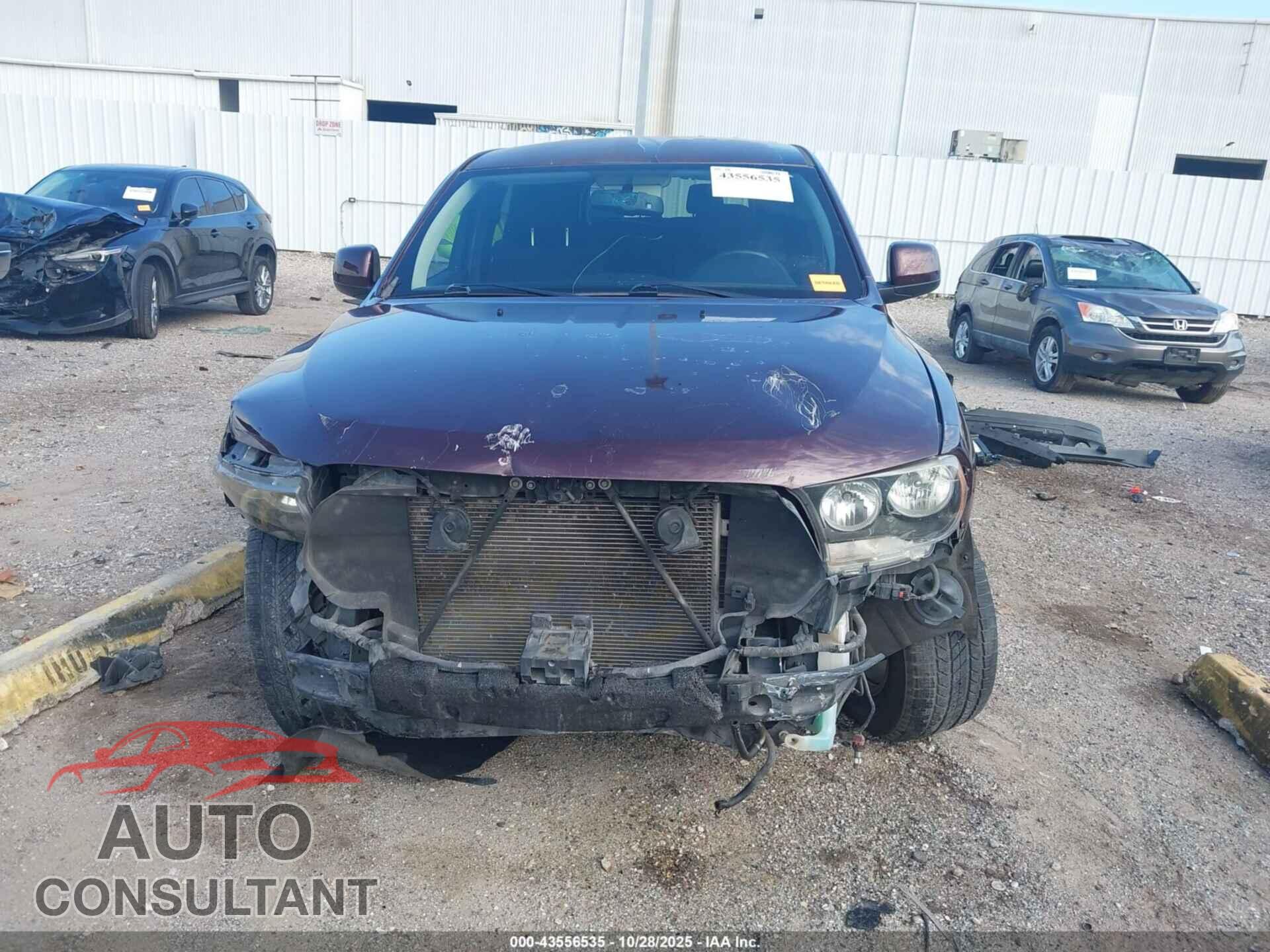 DODGE DURANGO 2012 - 1C4RDHAG1CC210700
