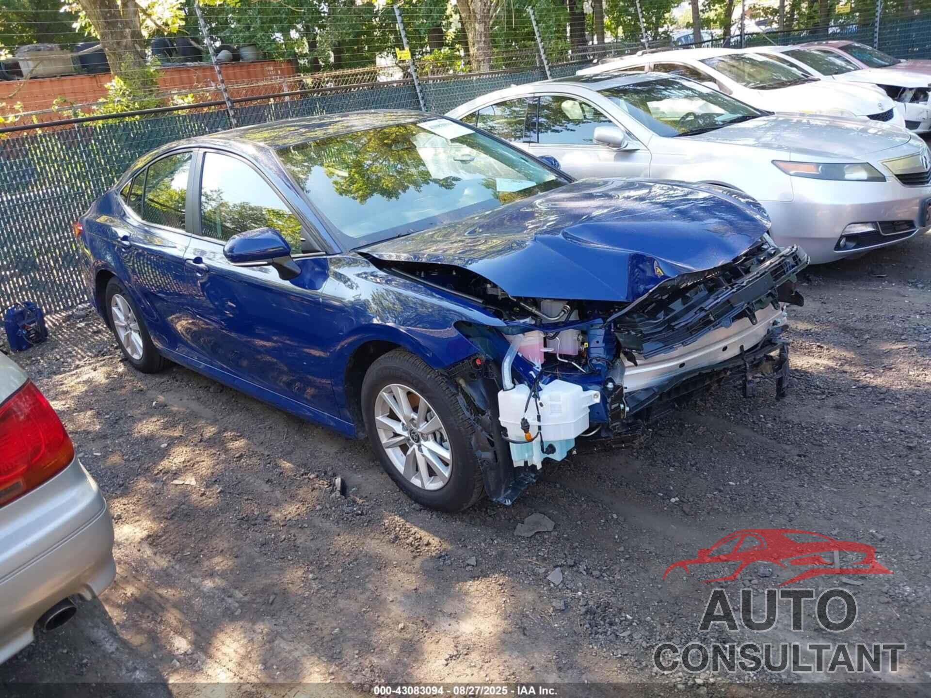 TOYOTA CAMRY 2025 - 4T1DAACKXSU156104