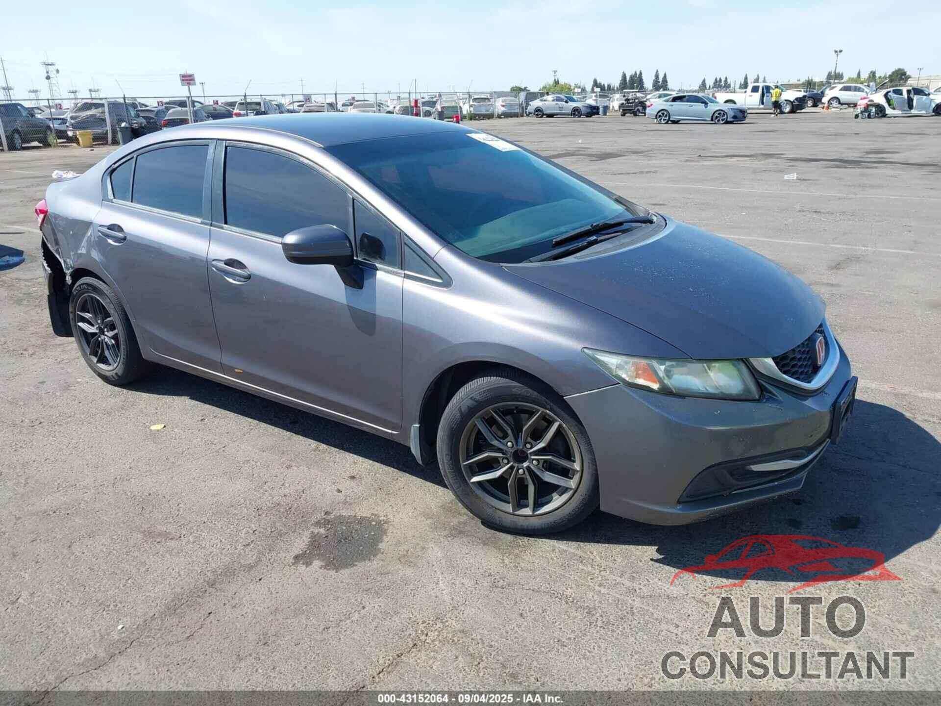 HONDA CIVIC 2014 - 19XFB2F55EE266986