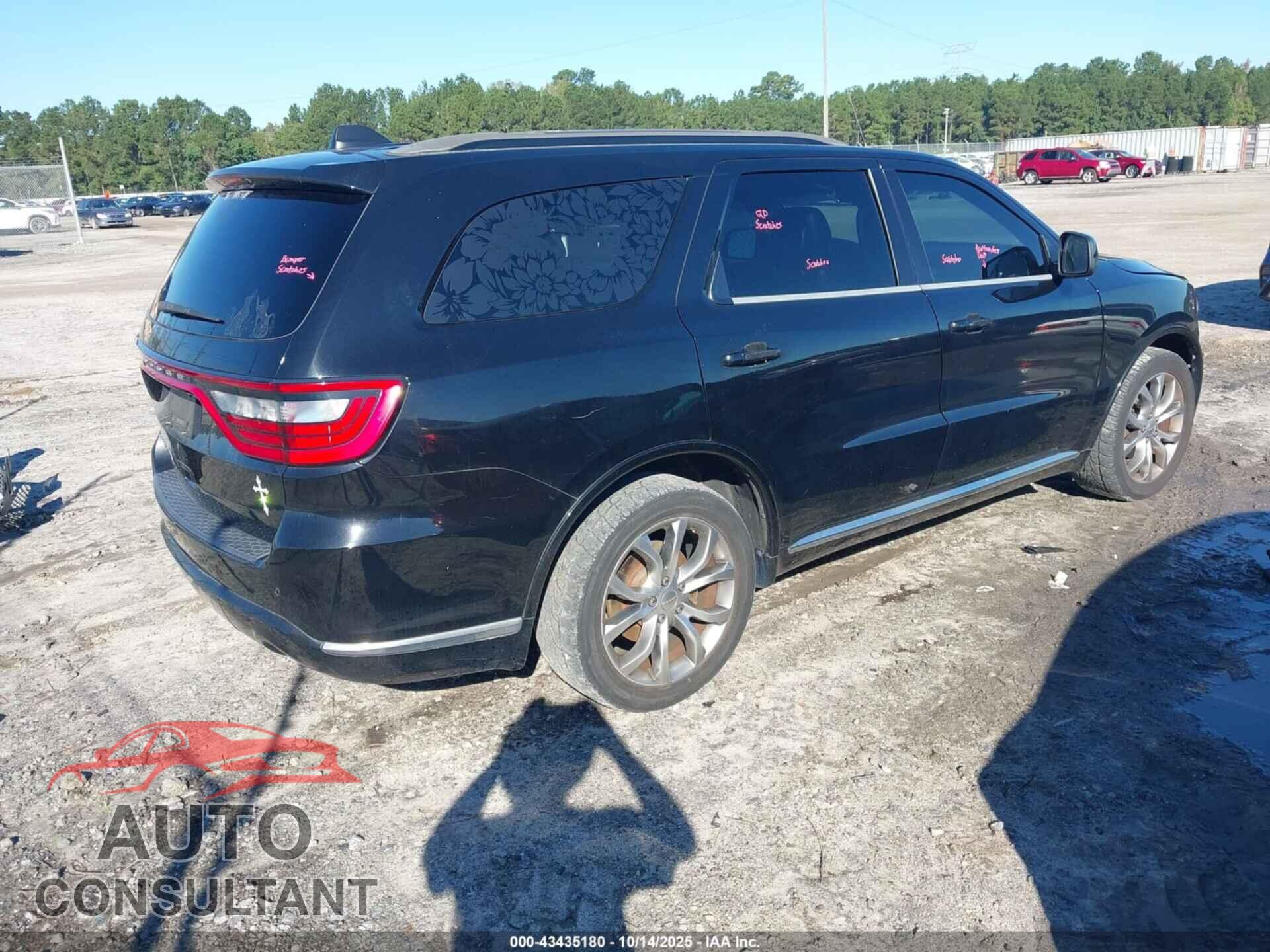 DODGE DURANGO 2017 - 1C4RDHAG9HC816883