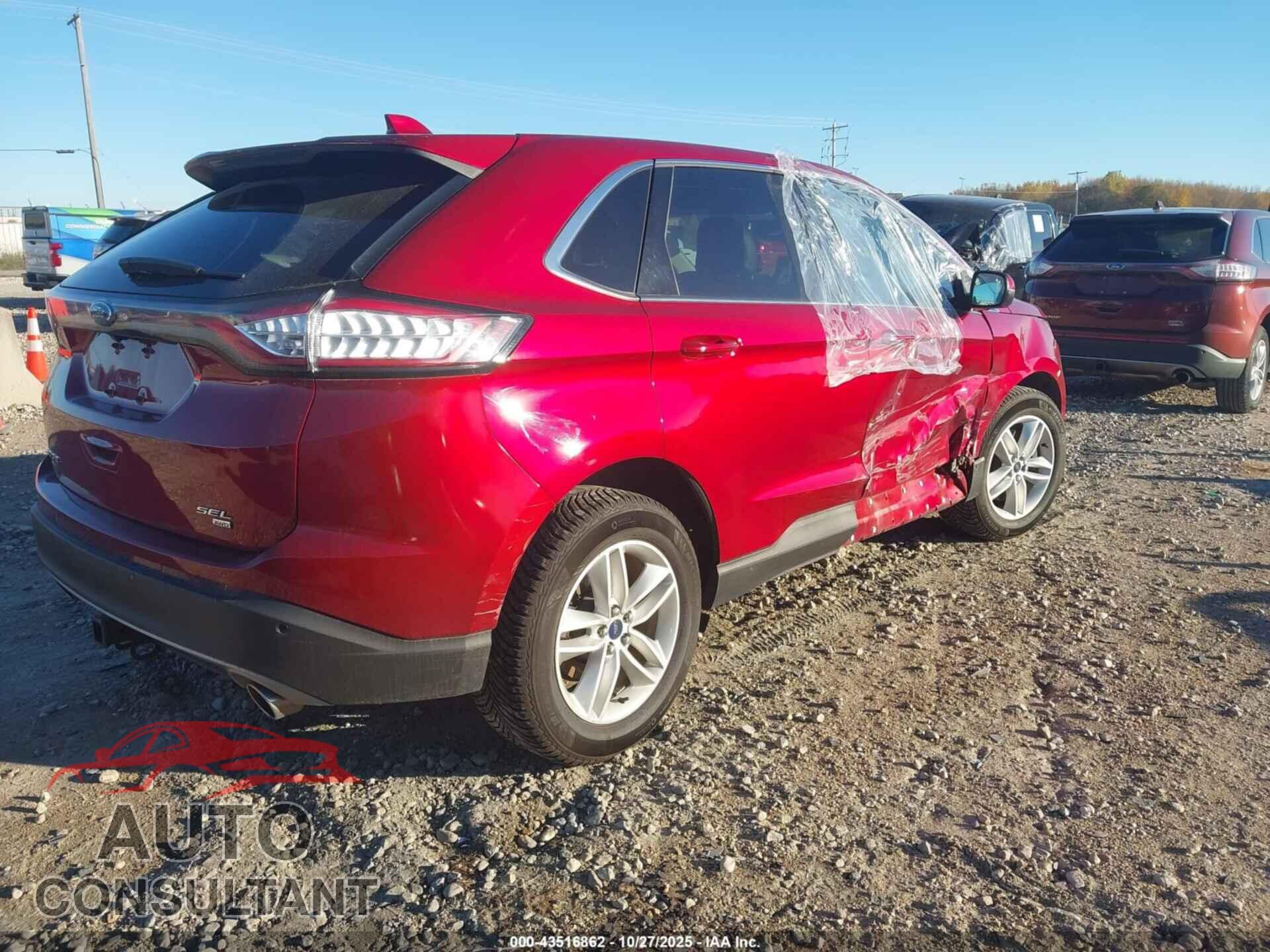 FORD EDGE 2017 - 2FMPK4J85HBB96124