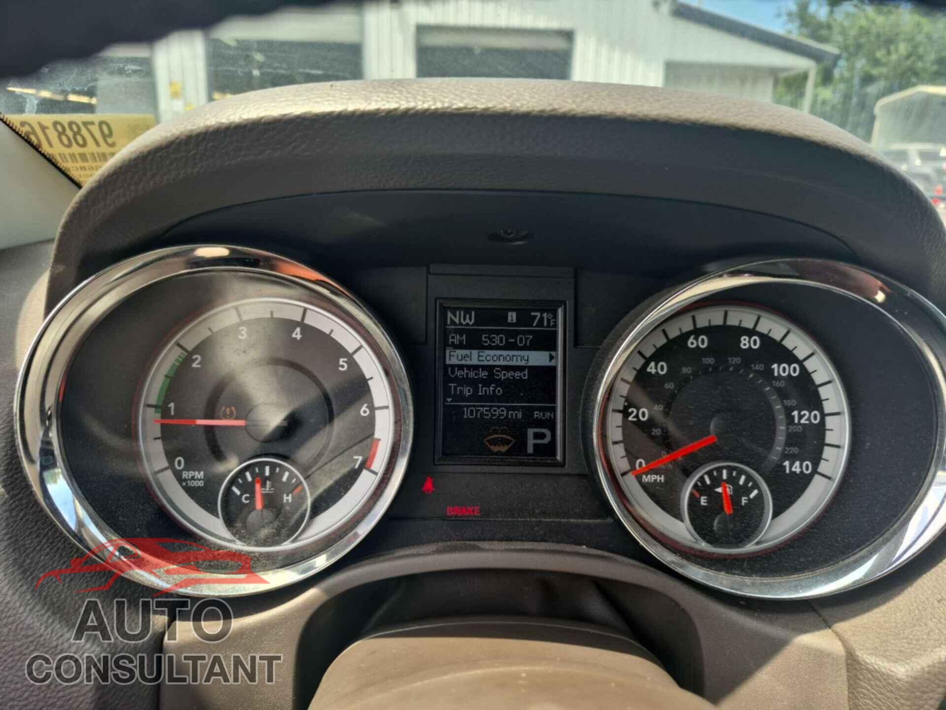 DODGE DURANGO 2011 - 1D4RE2GG6BC617379