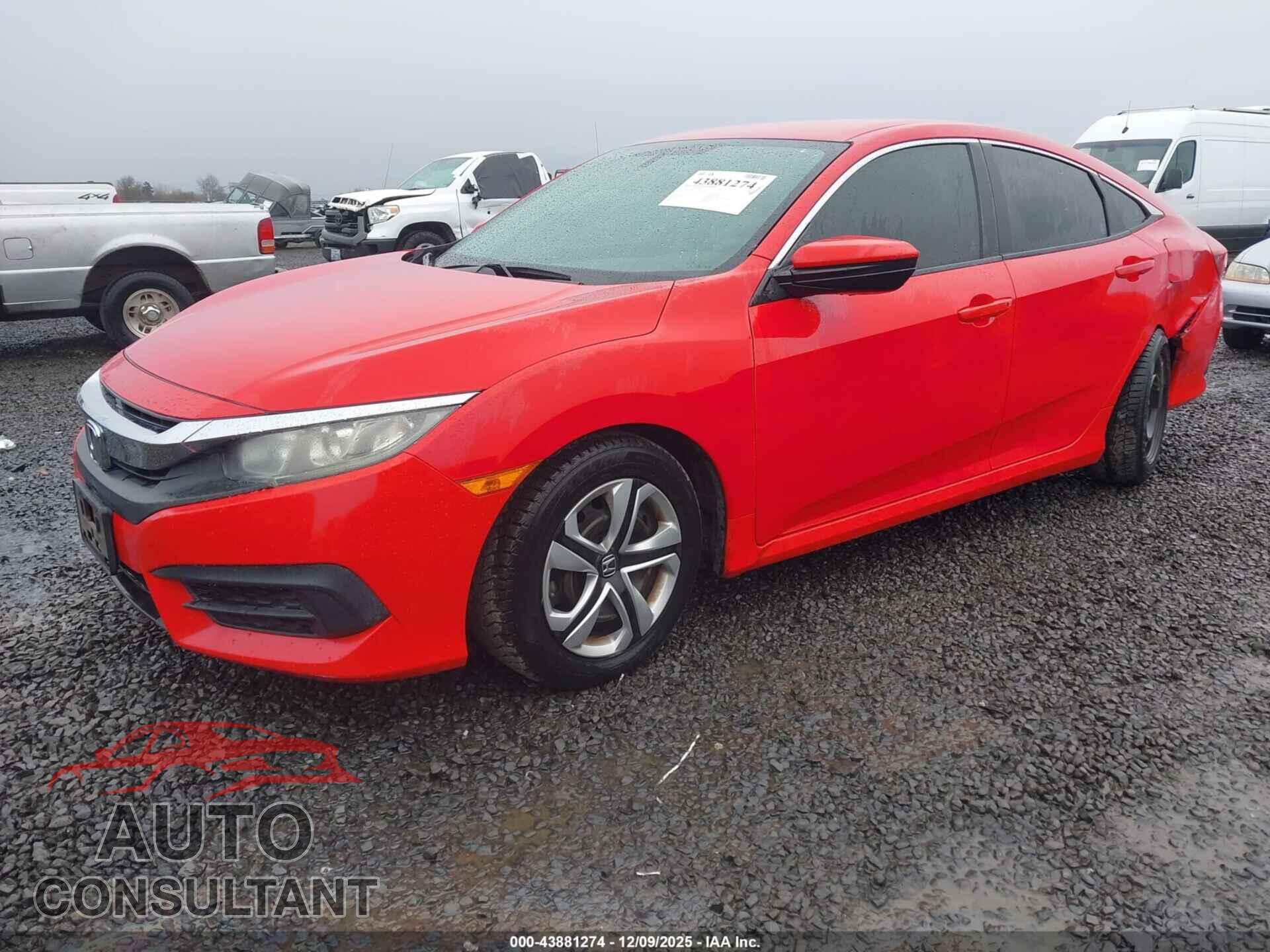 HONDA CIVIC 2016 - 2HGFC2F5XGH513229