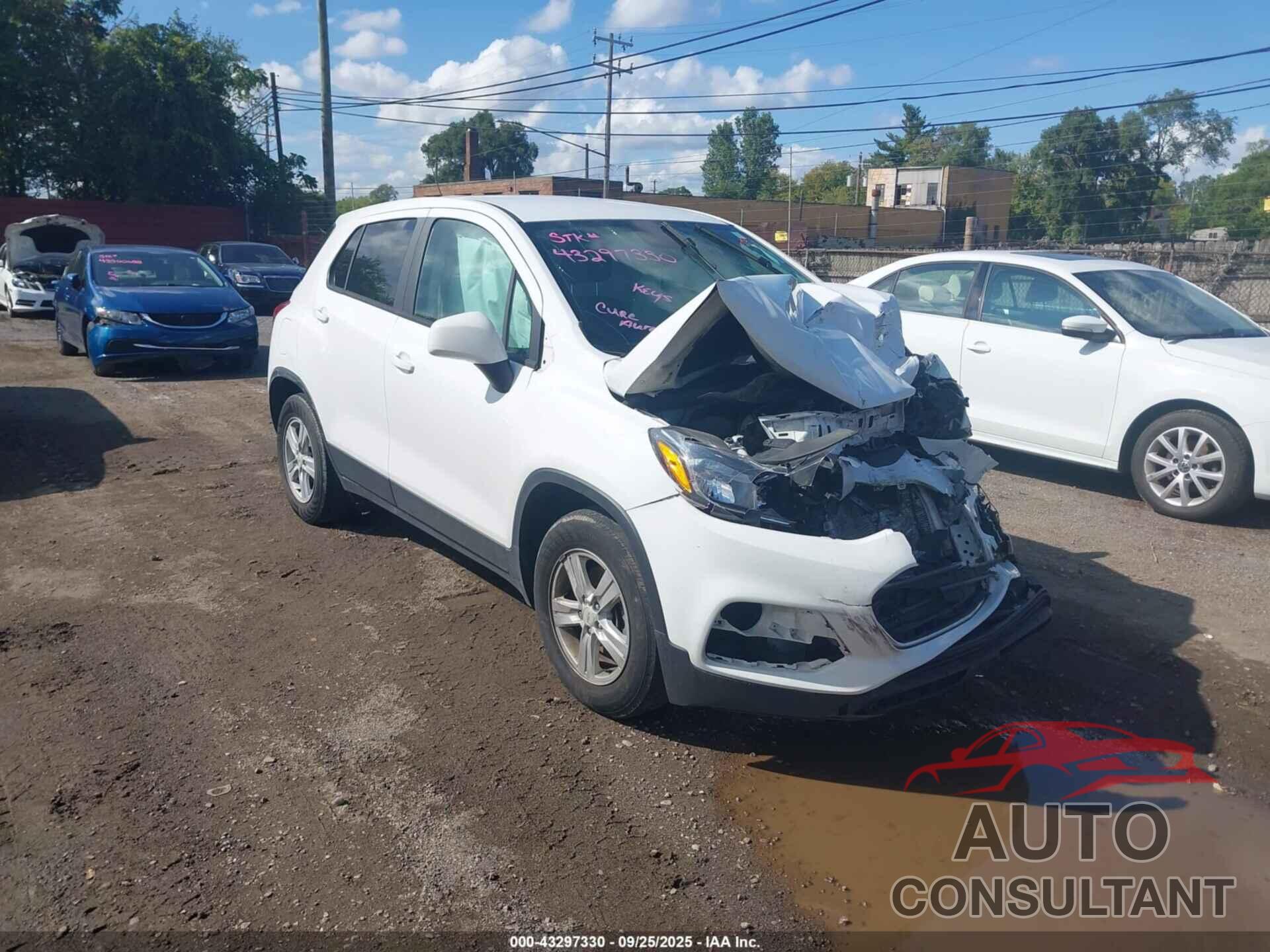 CHEVROLET TRAX 2020 - KL7CJKSB3LB056136
