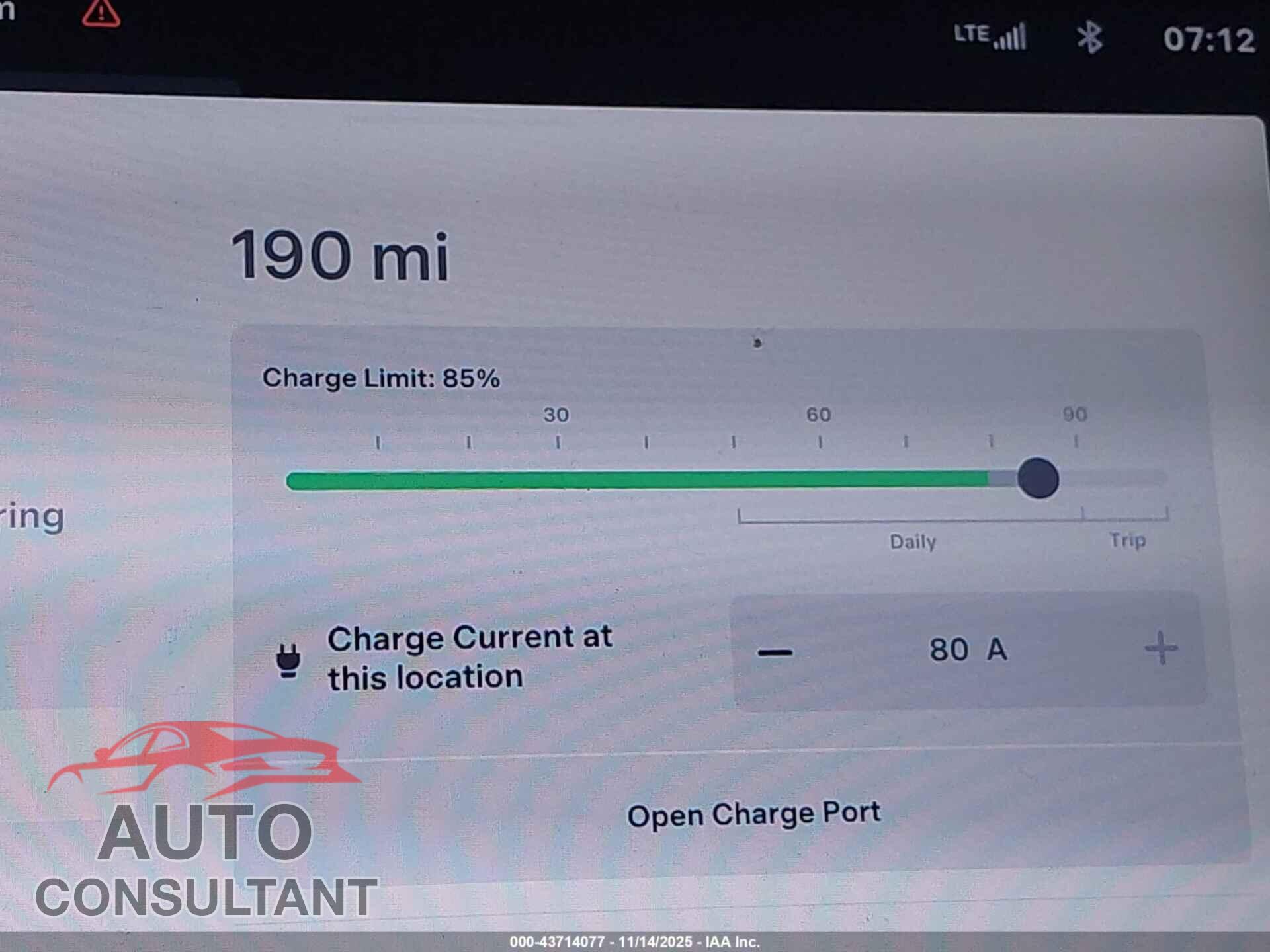TESLA MODEL S 2013 - 5YJSA1DN3DFP25861
