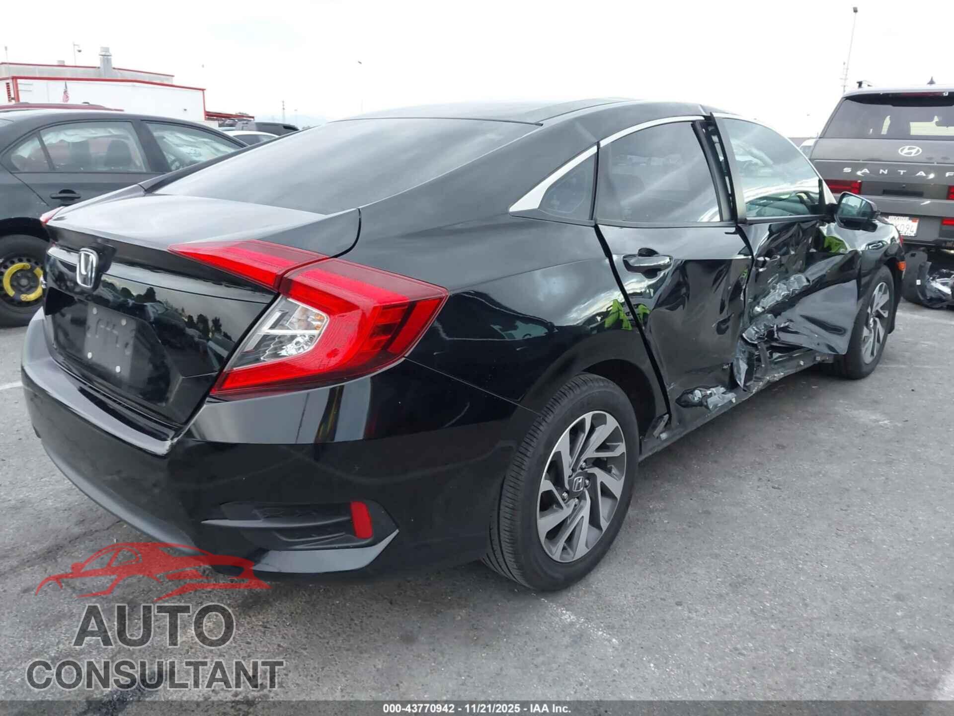 HONDA CIVIC 2016 - 19XFC2F77GE234347