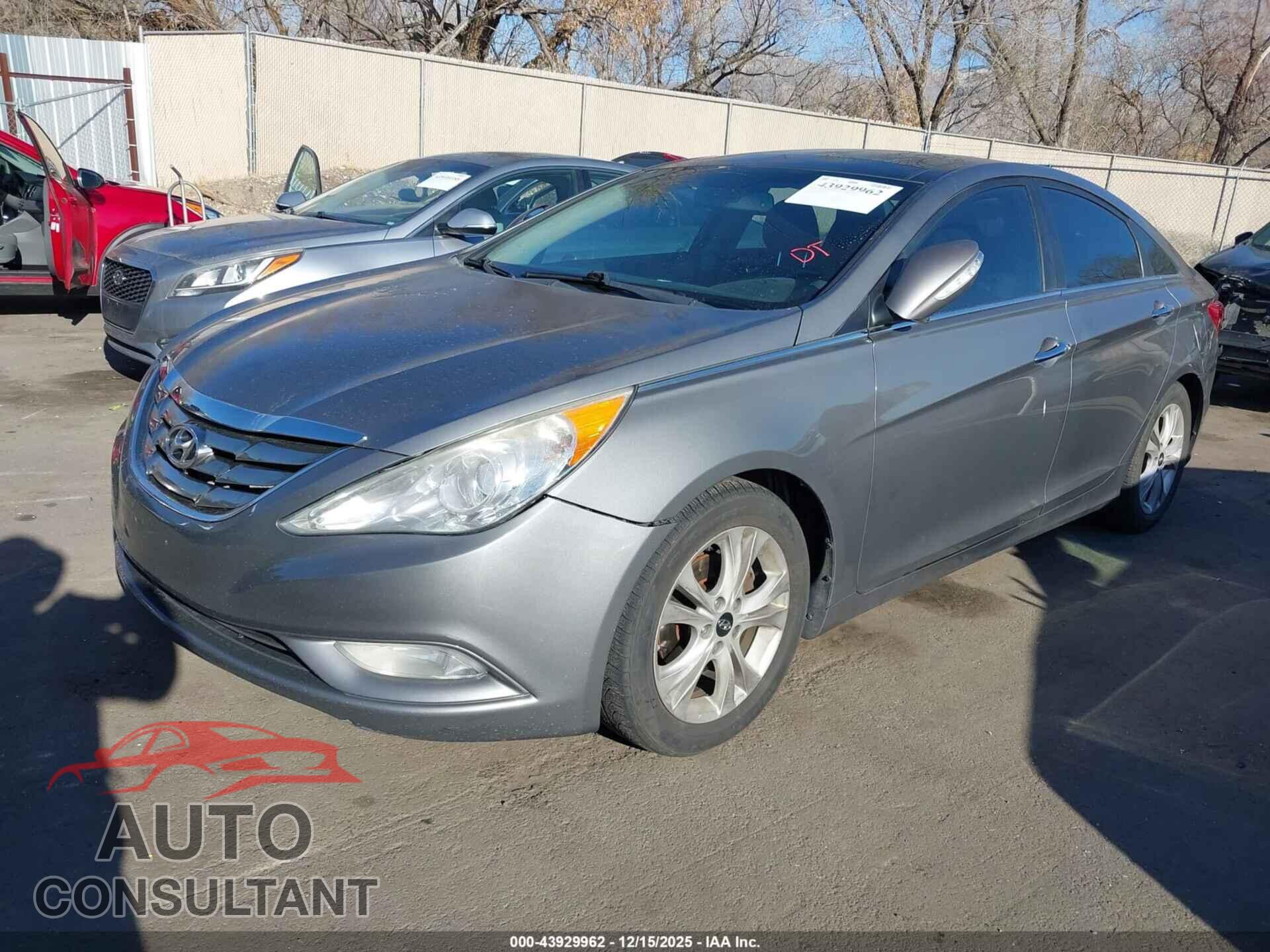 HYUNDAI SONATA 2012 - 5NPEC4AC0CH363600