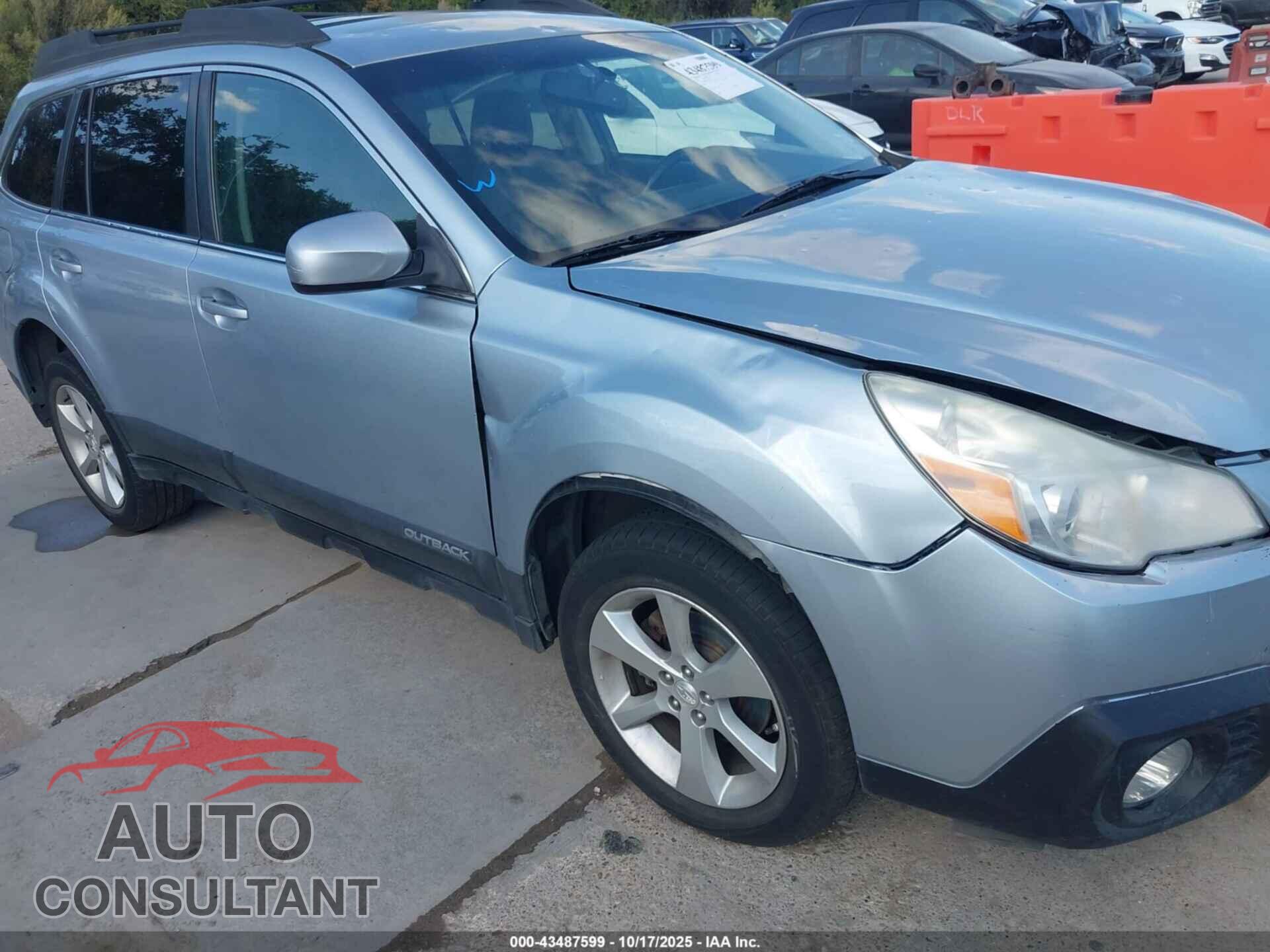 SUBARU OUTBACK 2014 - 4S4BRBLC9E3271009