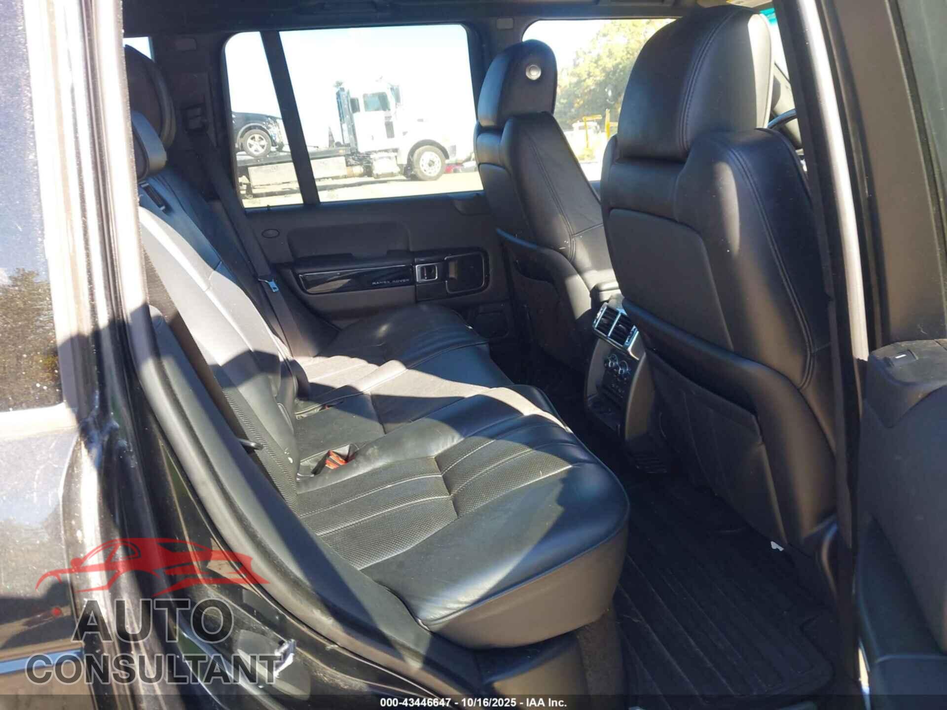 LAND ROVER RANGE ROVER 2012 - SALMF1E43CA382095