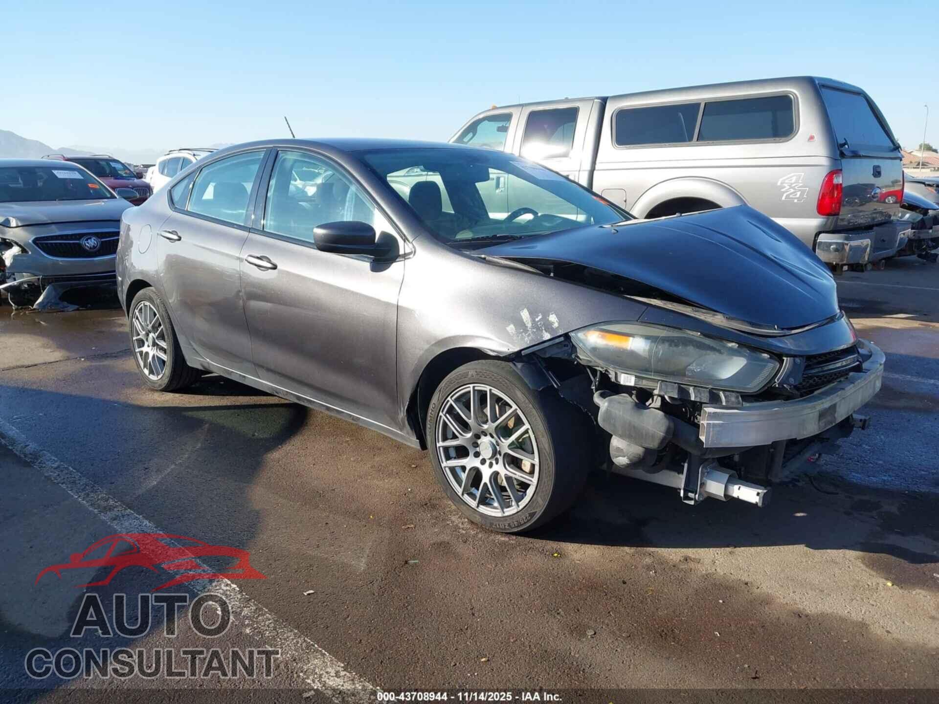 DODGE DART 2014 - 1C3CDFBB5ED877672