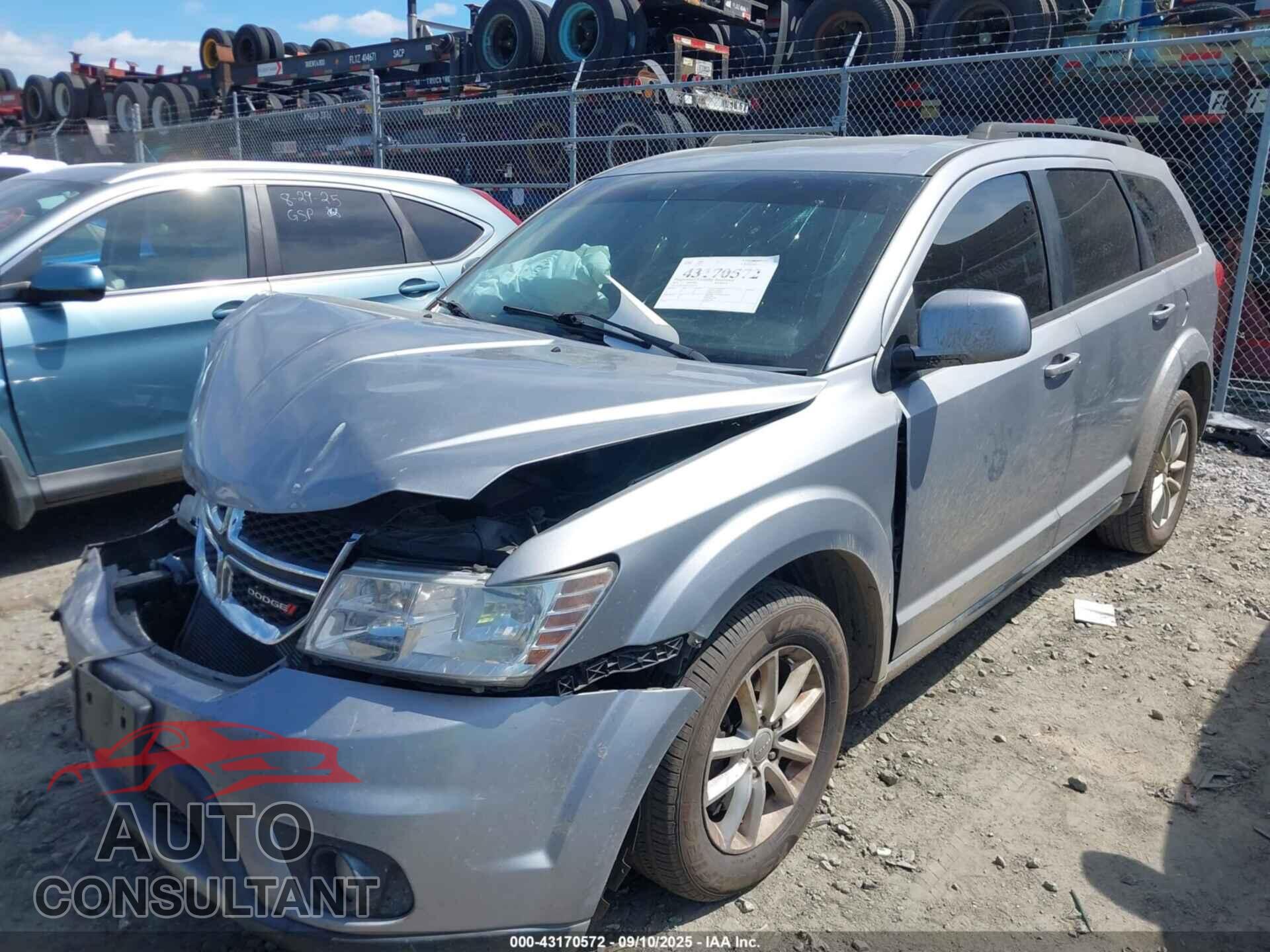 DODGE JOURNEY 2015 - 3C4PDCBG7FT686113