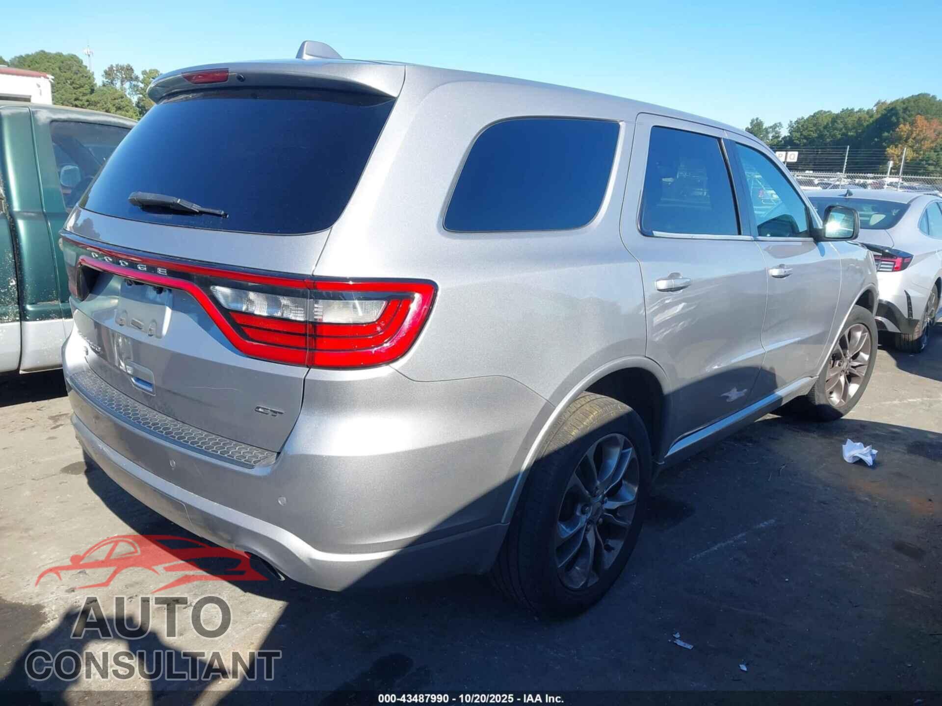 DODGE DURANGO 2019 - 1C4RDJDG8KC833586