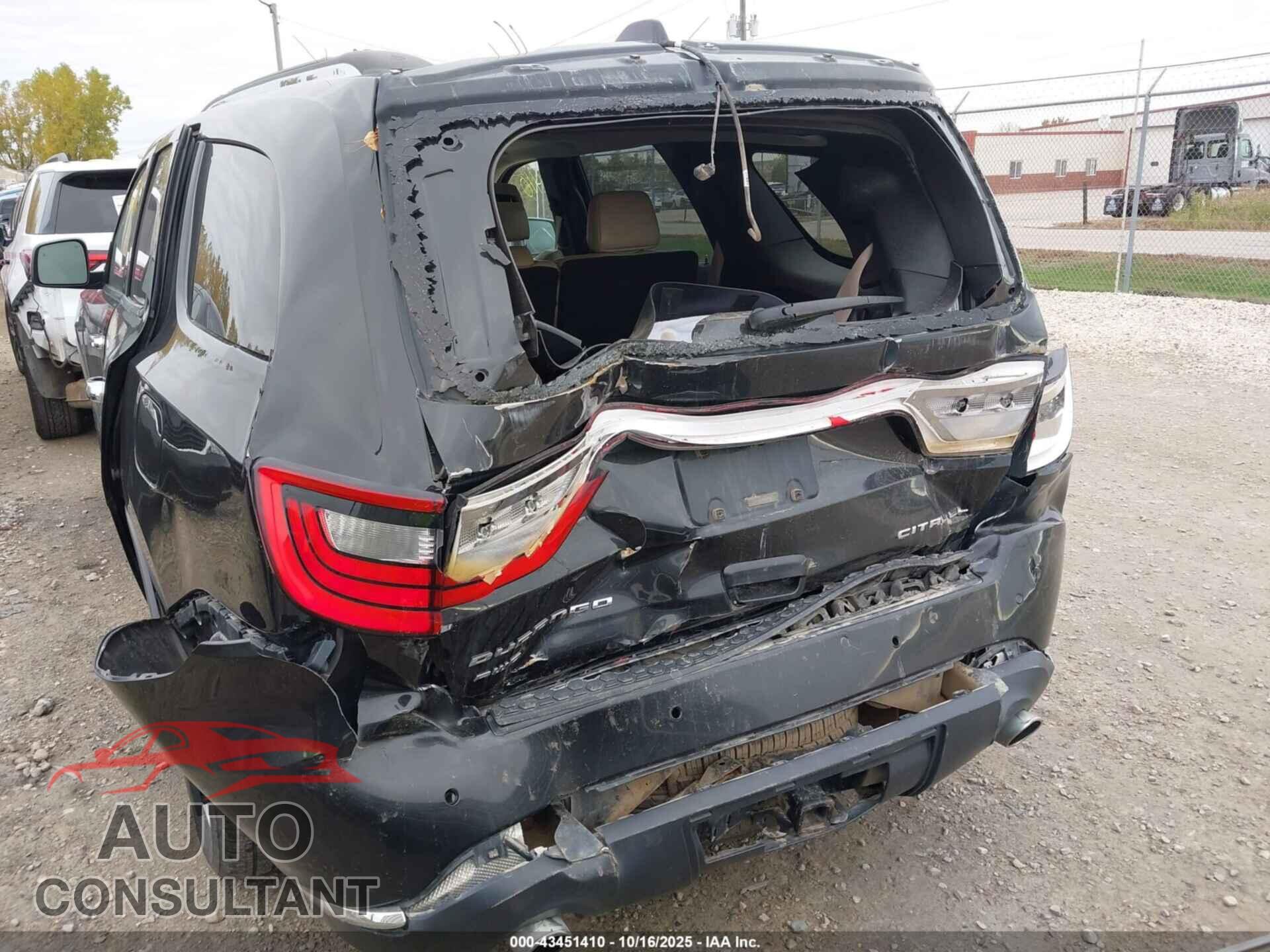 DODGE DURANGO 2015 - 1C4RDJEG9FC203094