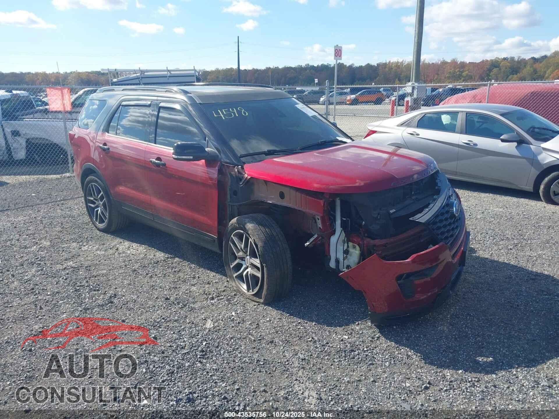 FORD EXPLORER 2018 - 1FM5K8GT9JGB14548
