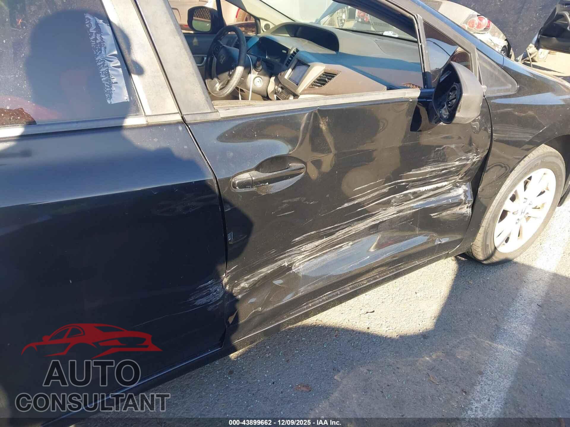 HONDA CIVIC 2012 - 2HGFB2F89CH568617
