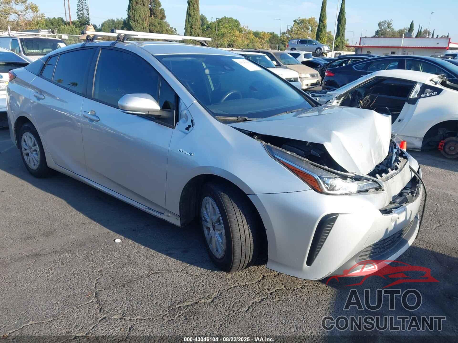 TOYOTA PRIUS 2019 - JTDKARFUXK3084592