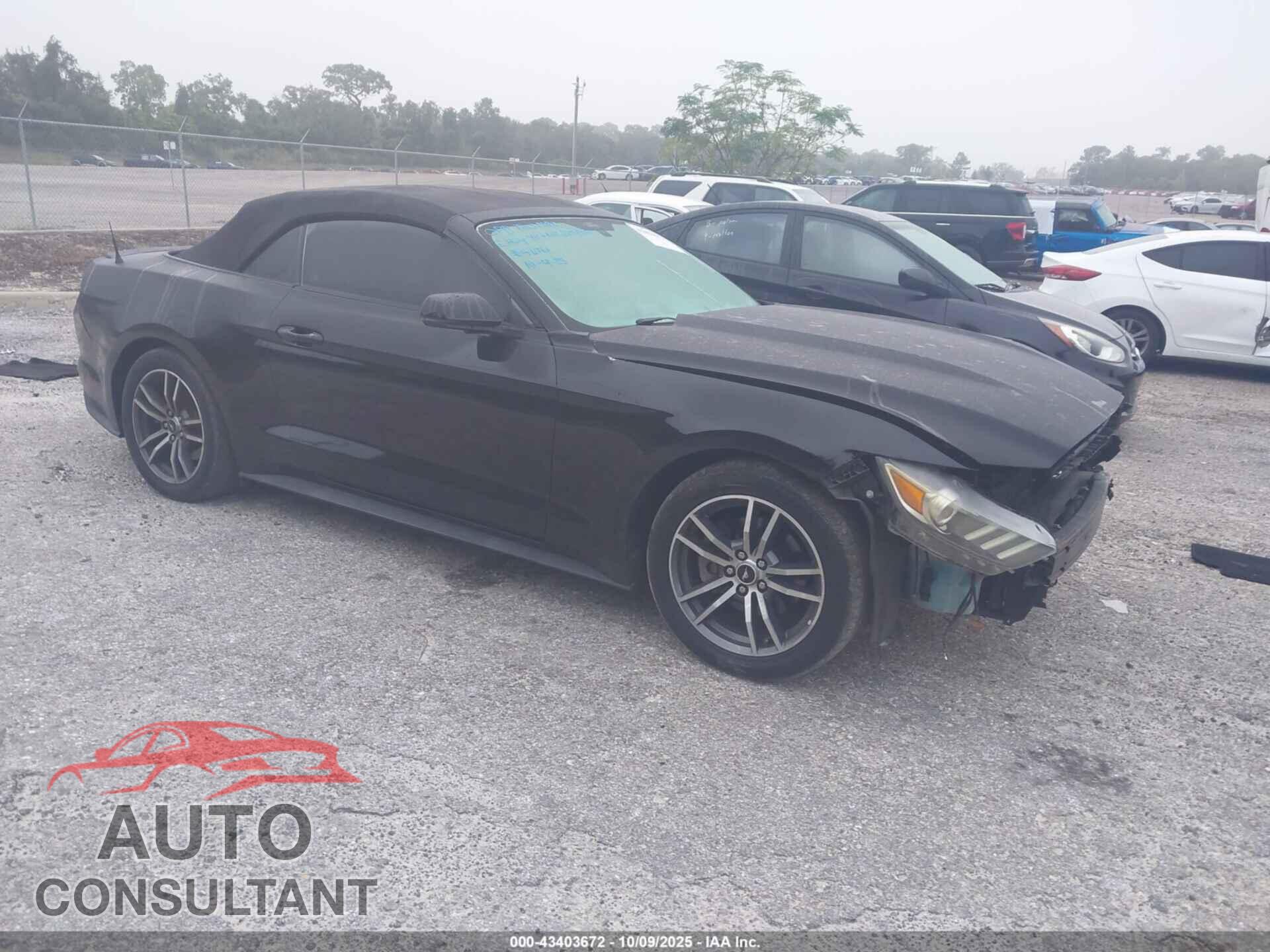 FORD MUSTANG 2015 - 1FATP8UH2F5377230