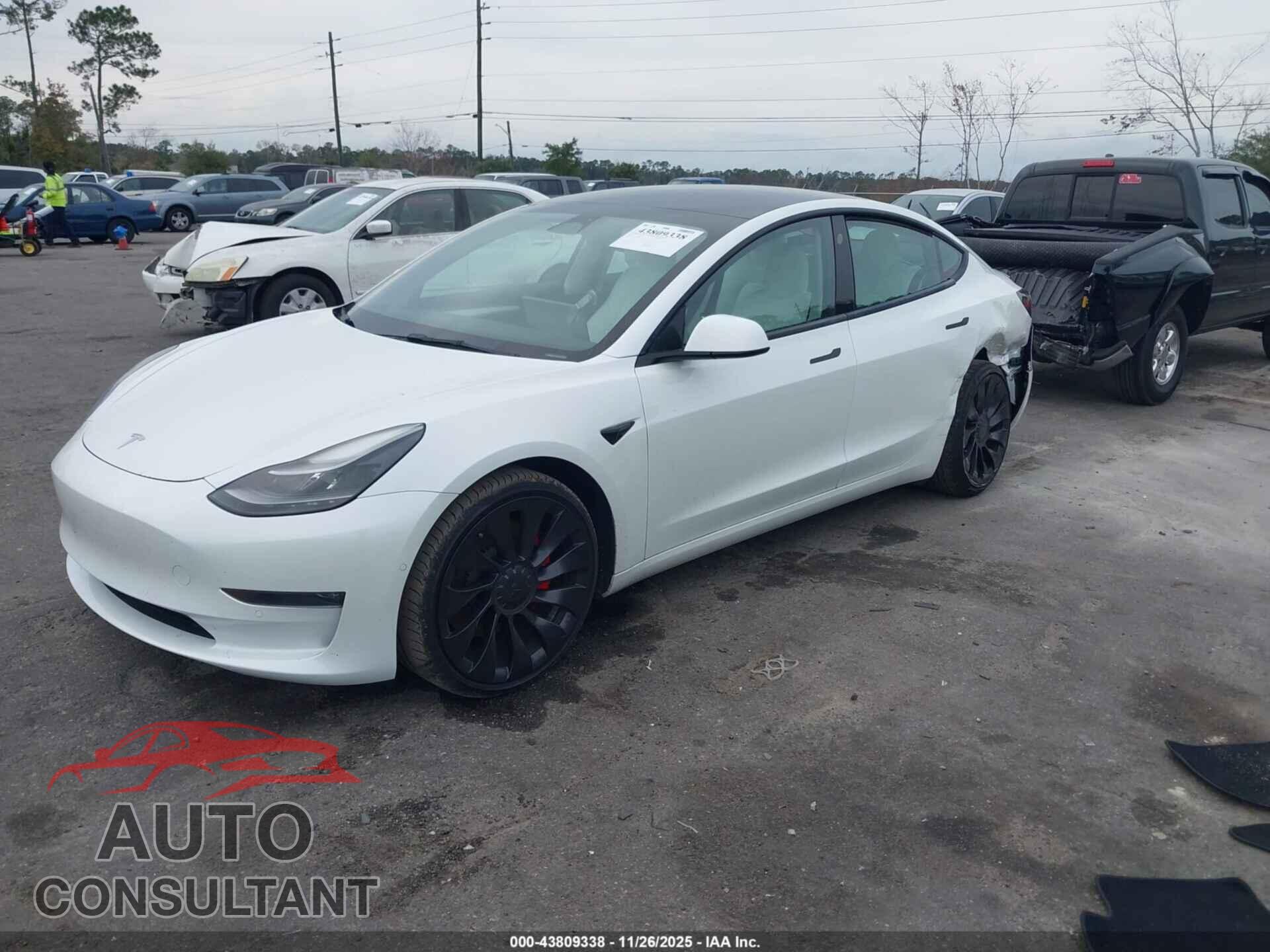TESLA MODEL 3 2022 - 5YJ3E1EC0NF259362