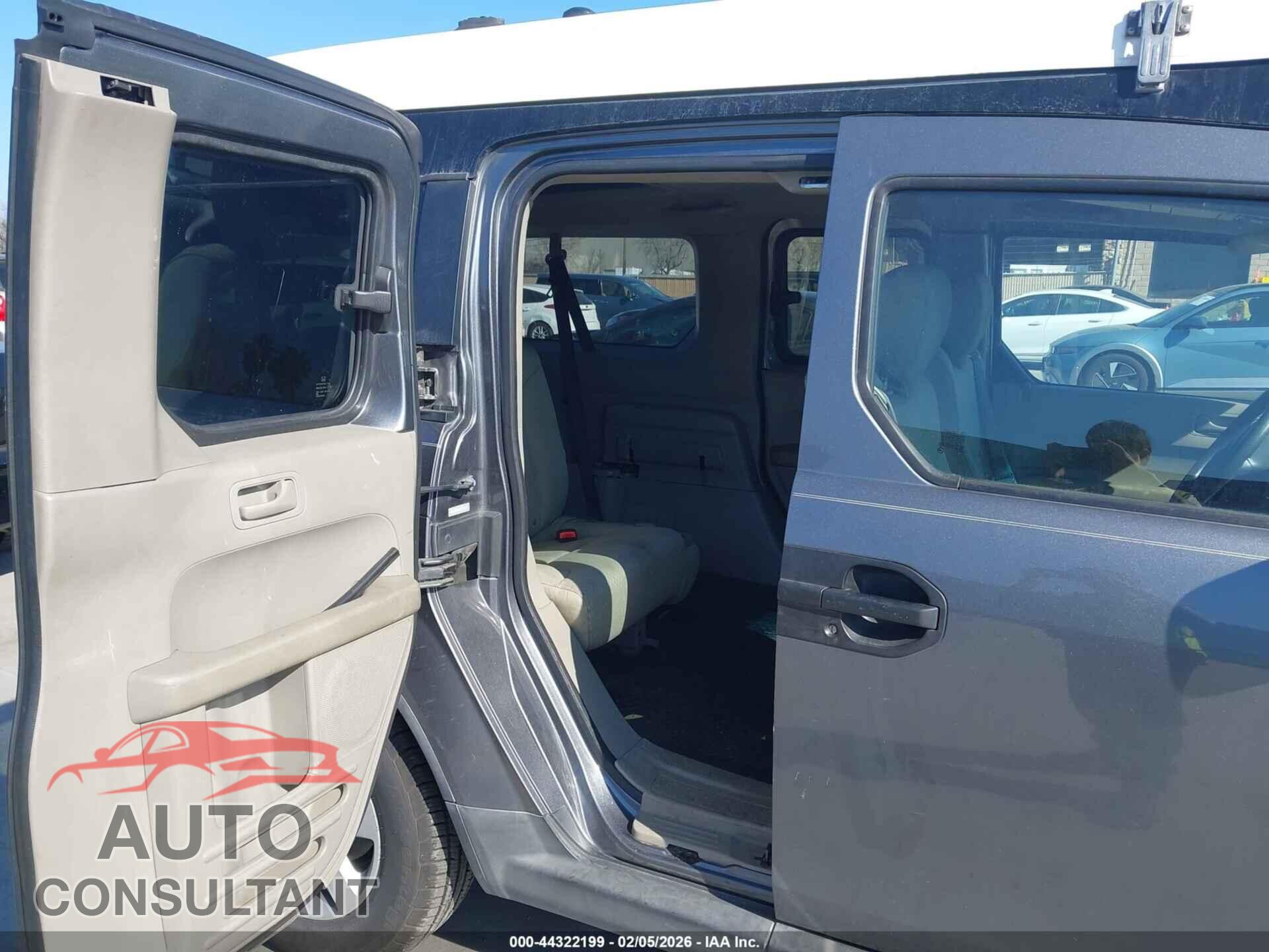 HONDA ELEMENT 2010 - 5J6YH2H79AL003336