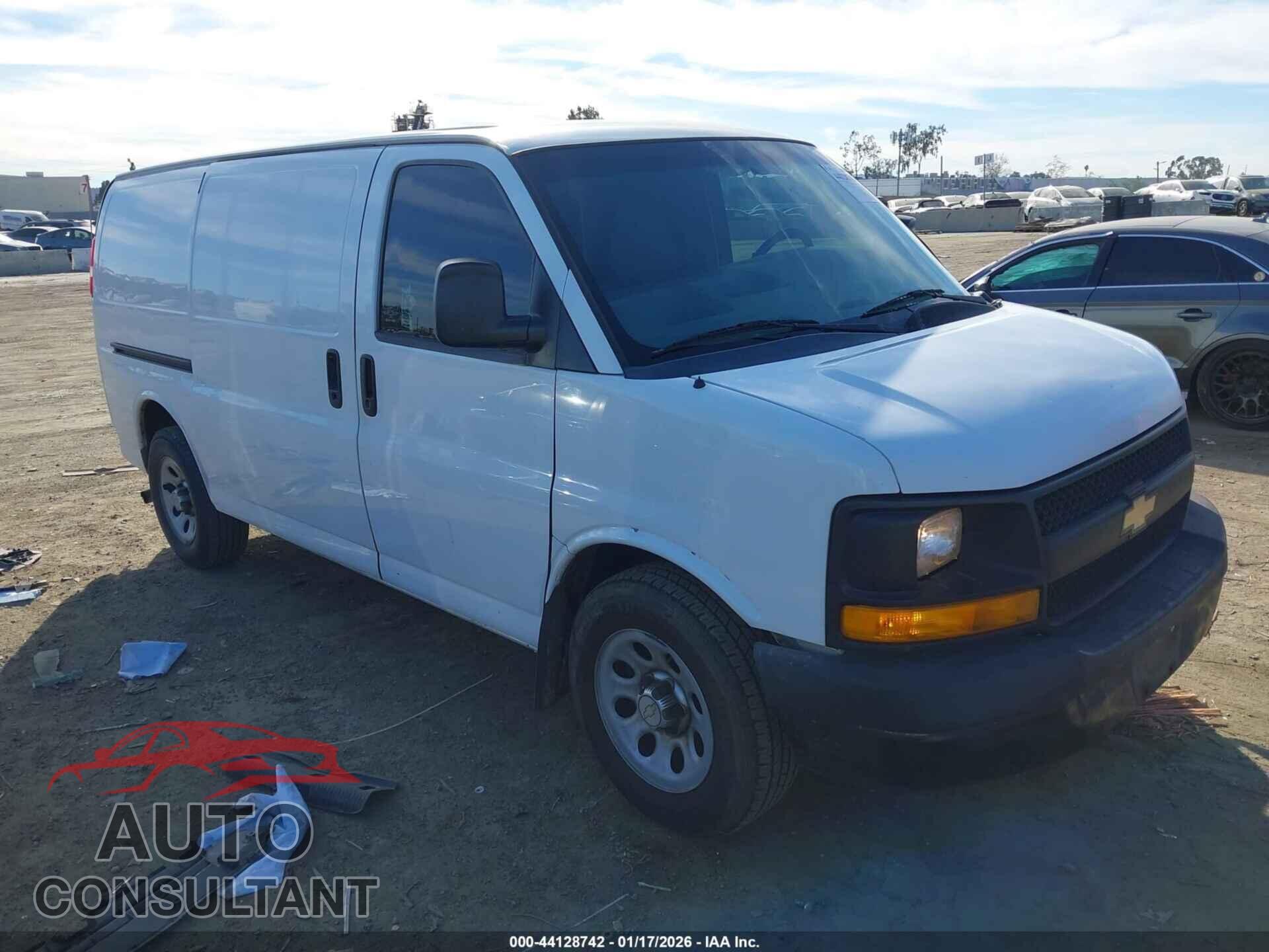 CHEVROLET EXPRESS G1500 2013 - 1GCSGAF46D1121443