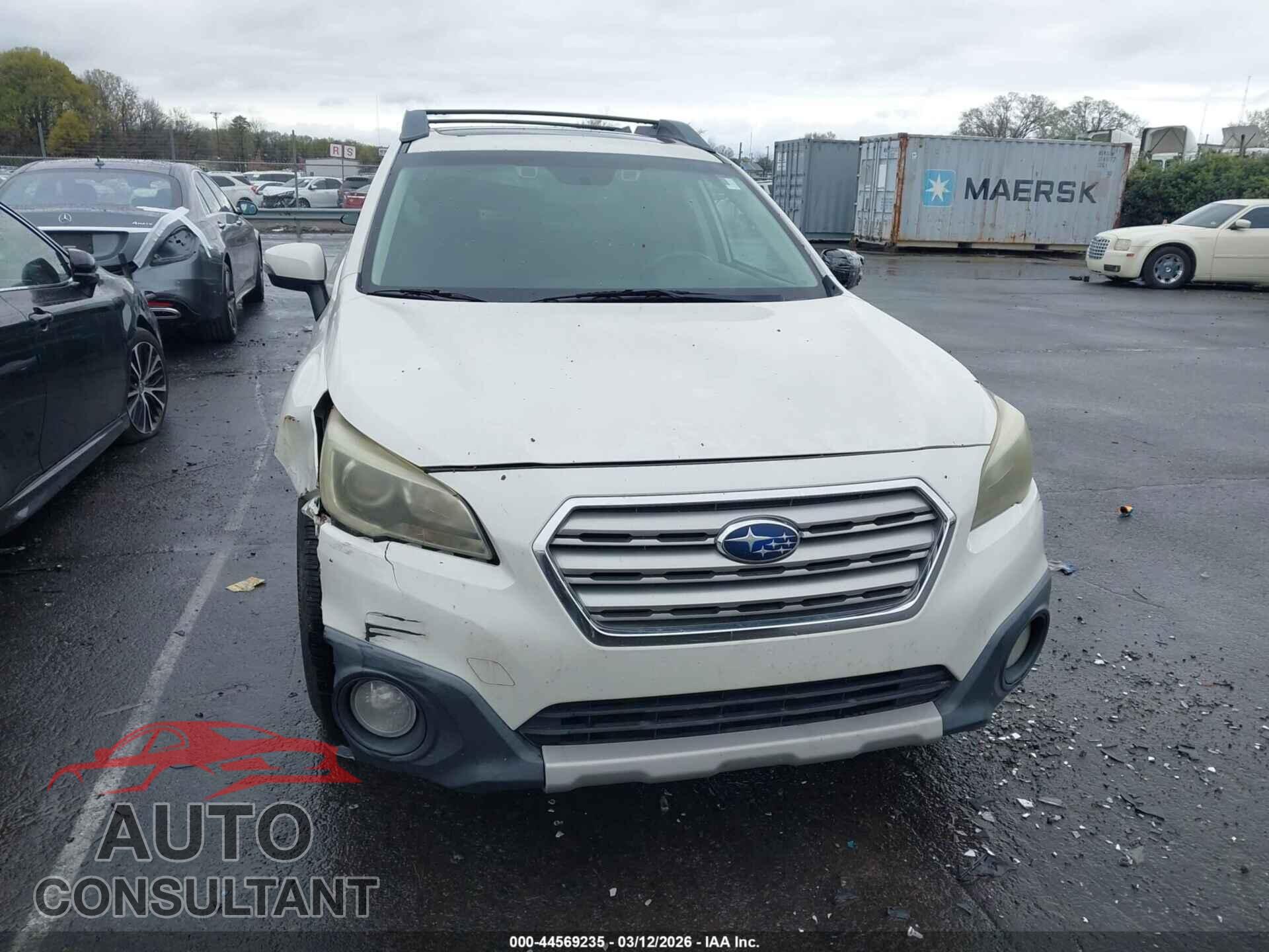 SUBARU OUTBACK 2015 - 4S4BSBNC8F3341814