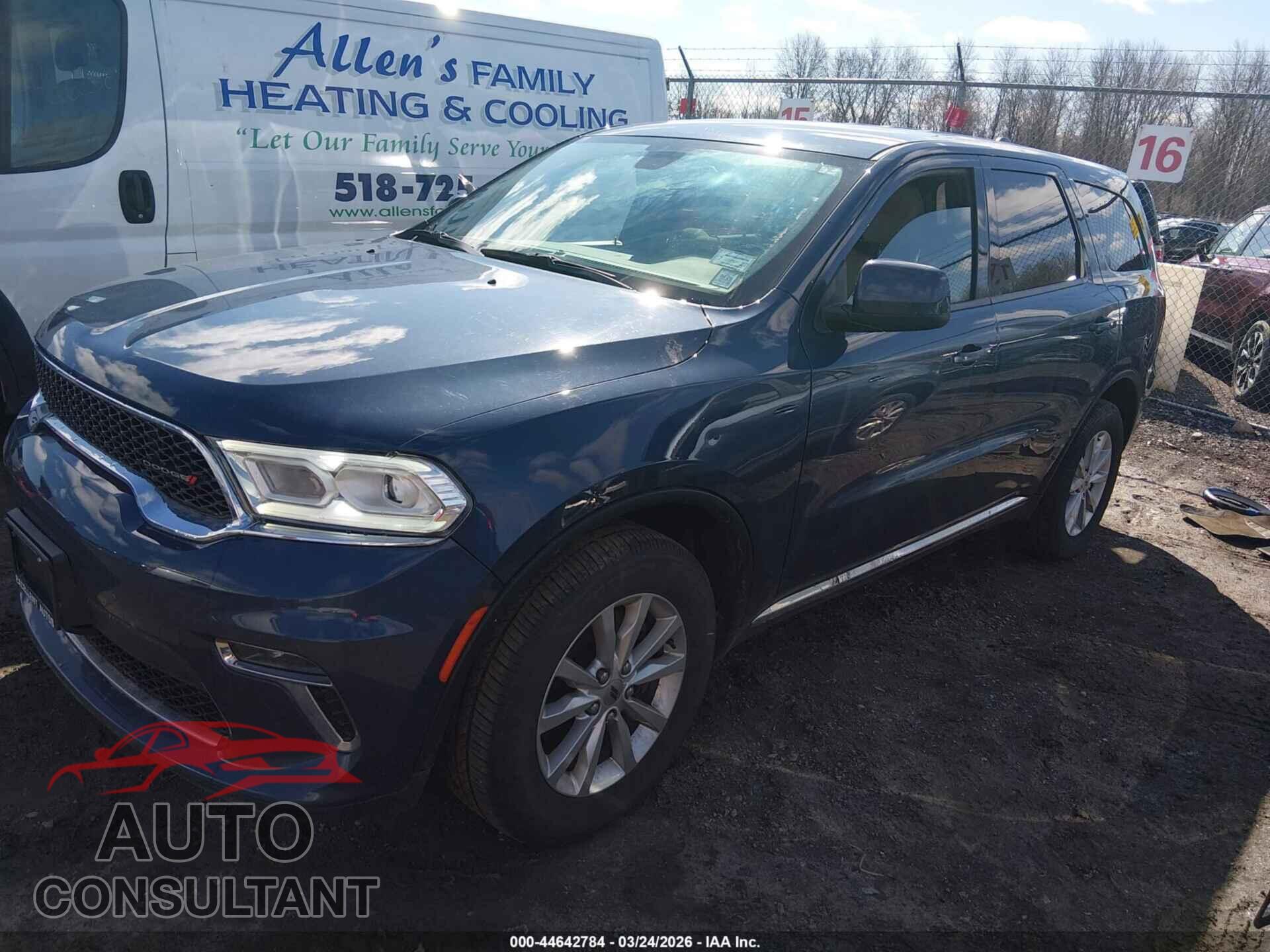 DODGE DURANGO 2021 - 1C4RDJAG1MC602259
