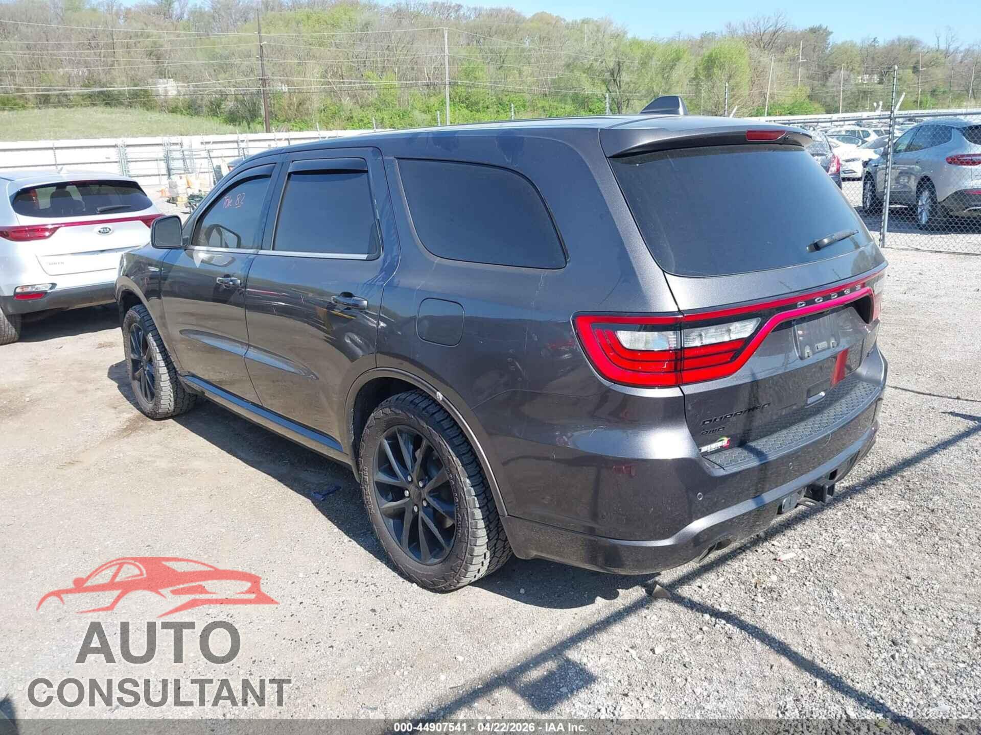 DODGE DURANGO 2017 - 1C4RDJDGXHC817446