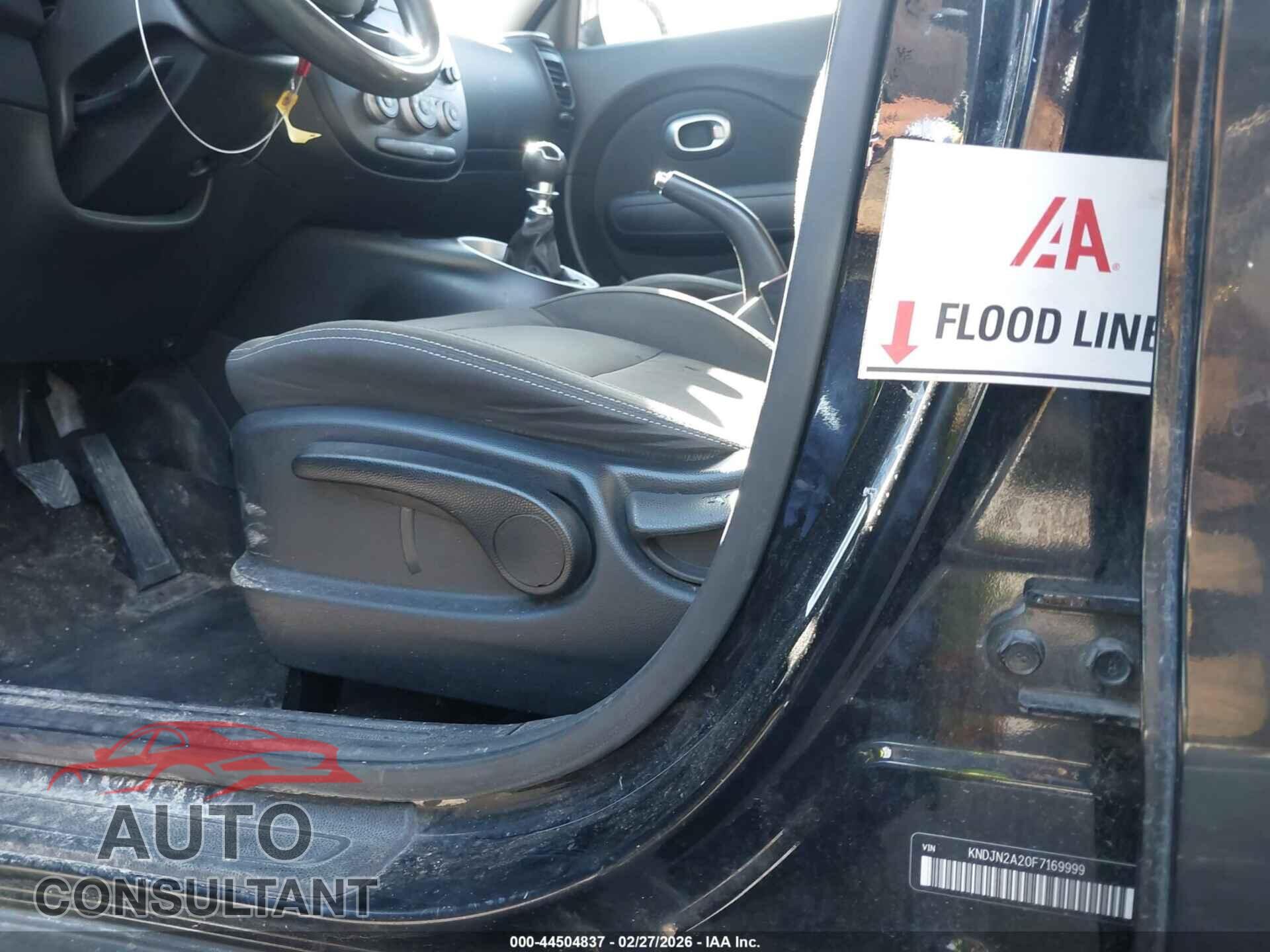 KIA SOUL 2015 - KNDJN2A20F7169999