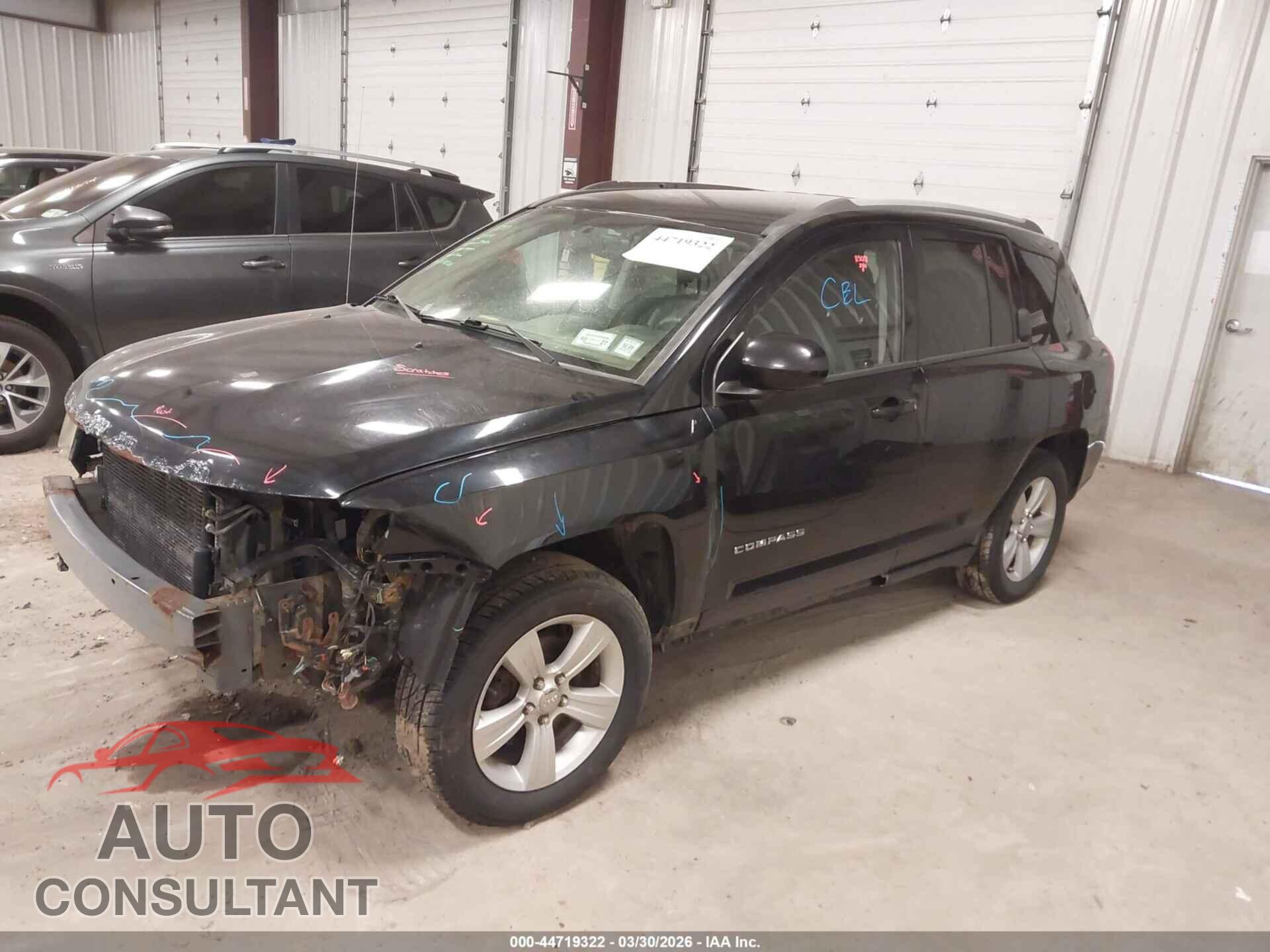 JEEP COMPASS 2017 - 1C4NJDEB4HD129190