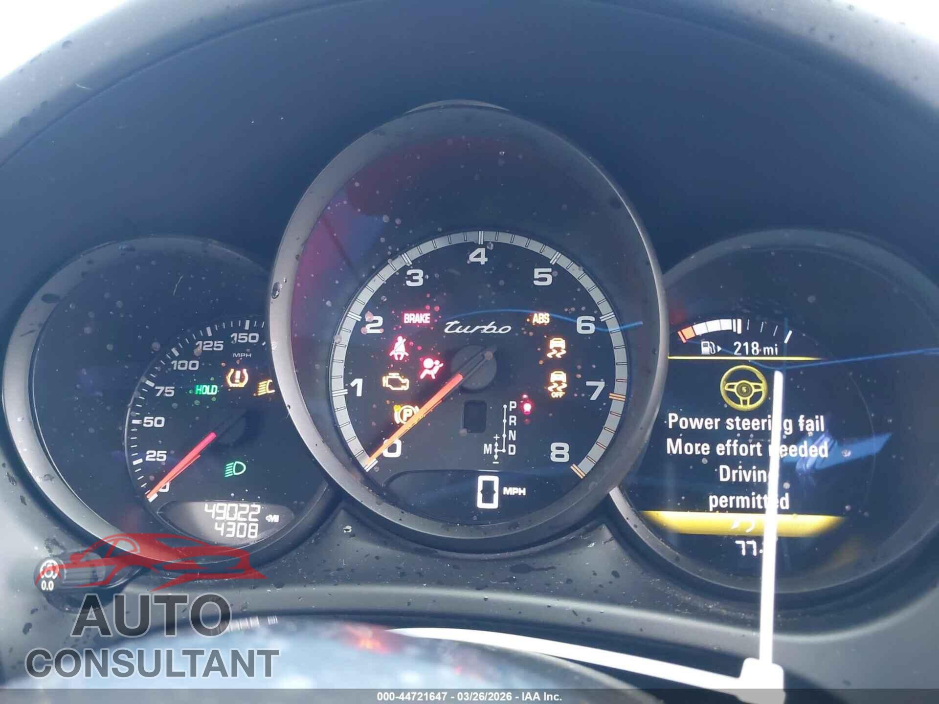 PORSCHE MACAN 2017 - WP1AF2A53HLB60455
