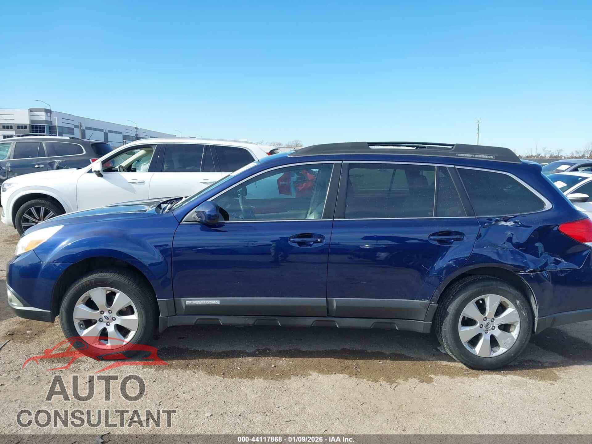 SUBARU OUTBACK 2011 - 4S4BRBLC1B3436000